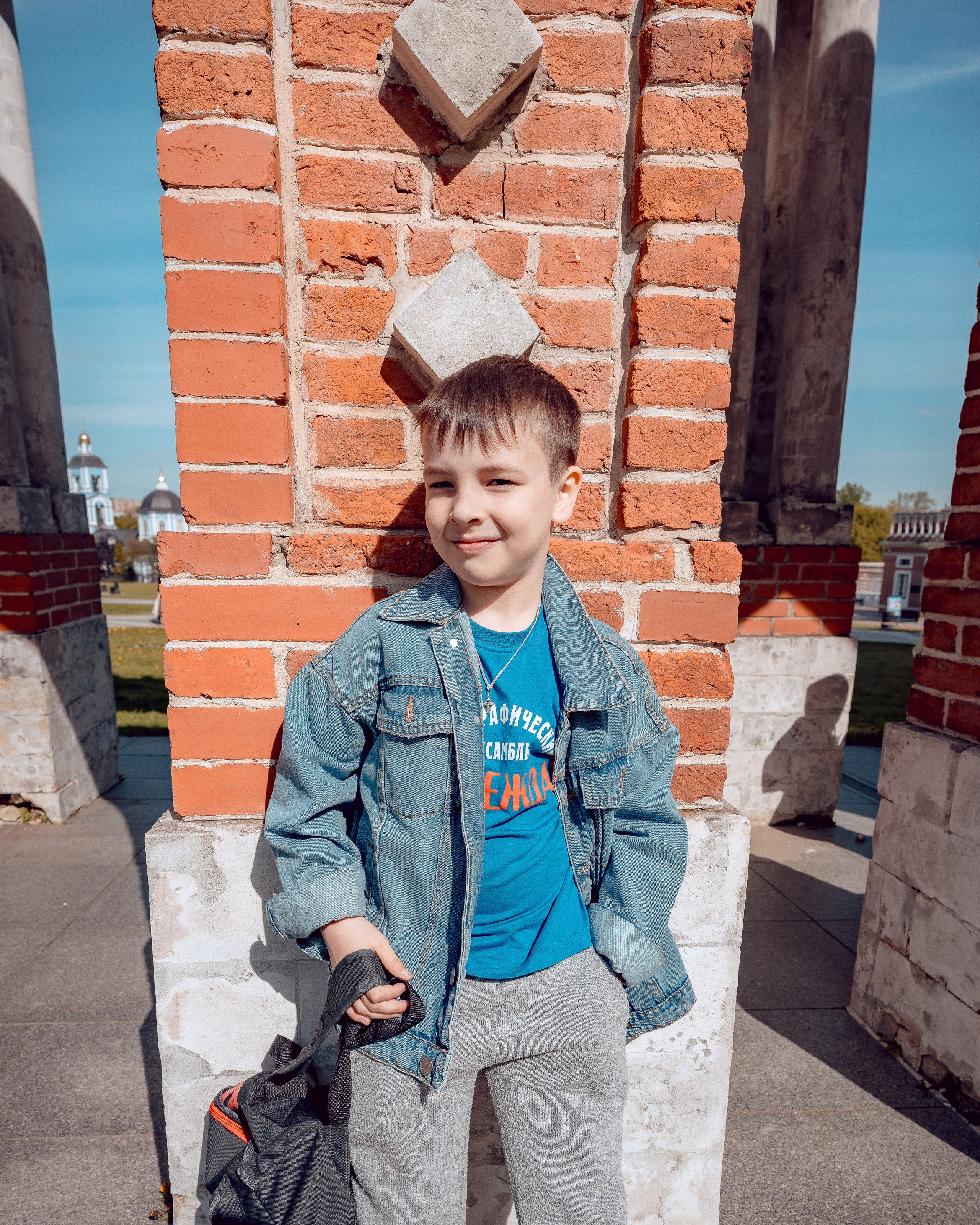 Прогулка в Царицино. Портретный и семейный фотограф в Москве/Видное