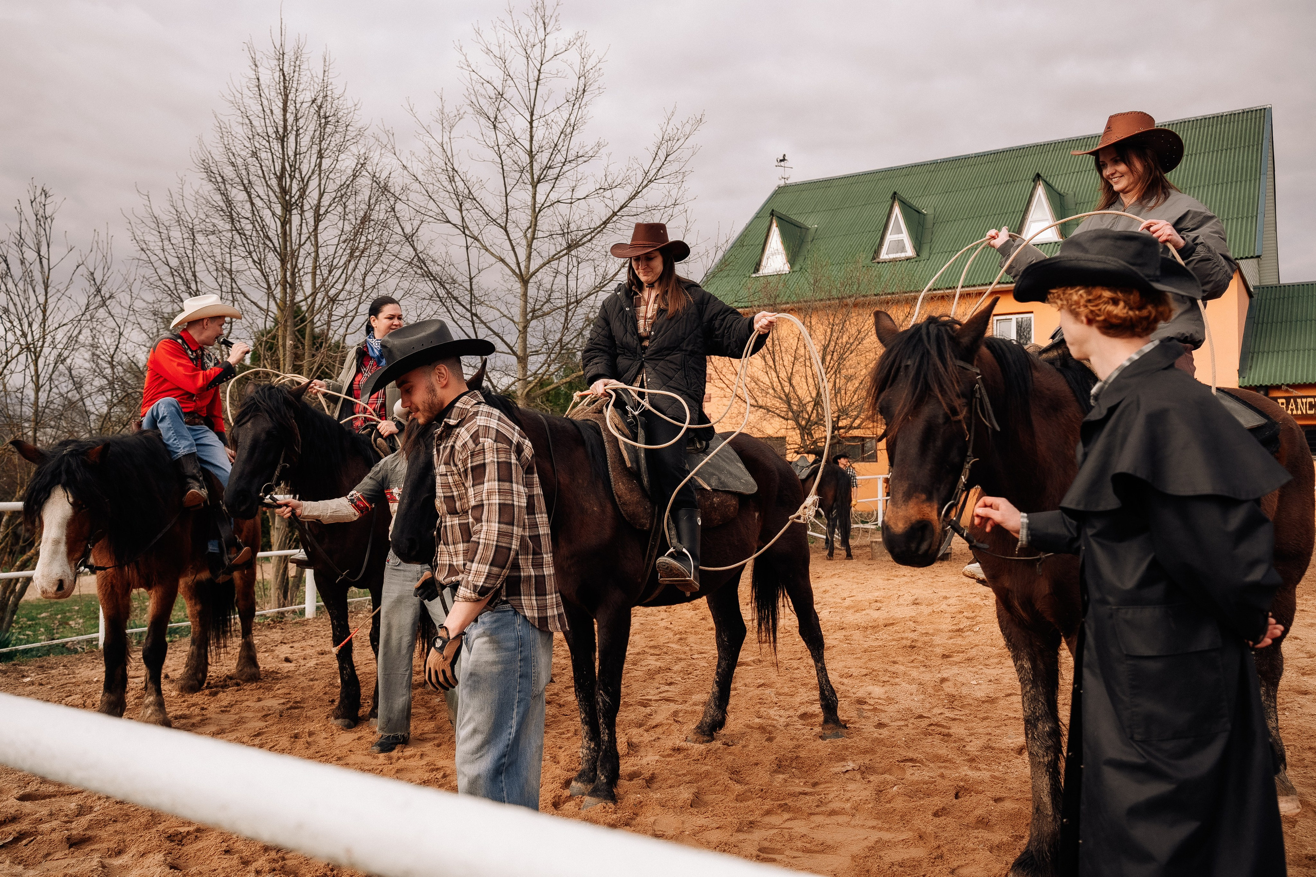 Фотосъемка мероприятия в ранчо Аванпост. Свадебный и семейный фотограф в Москве и МО Геннадий Туманцев