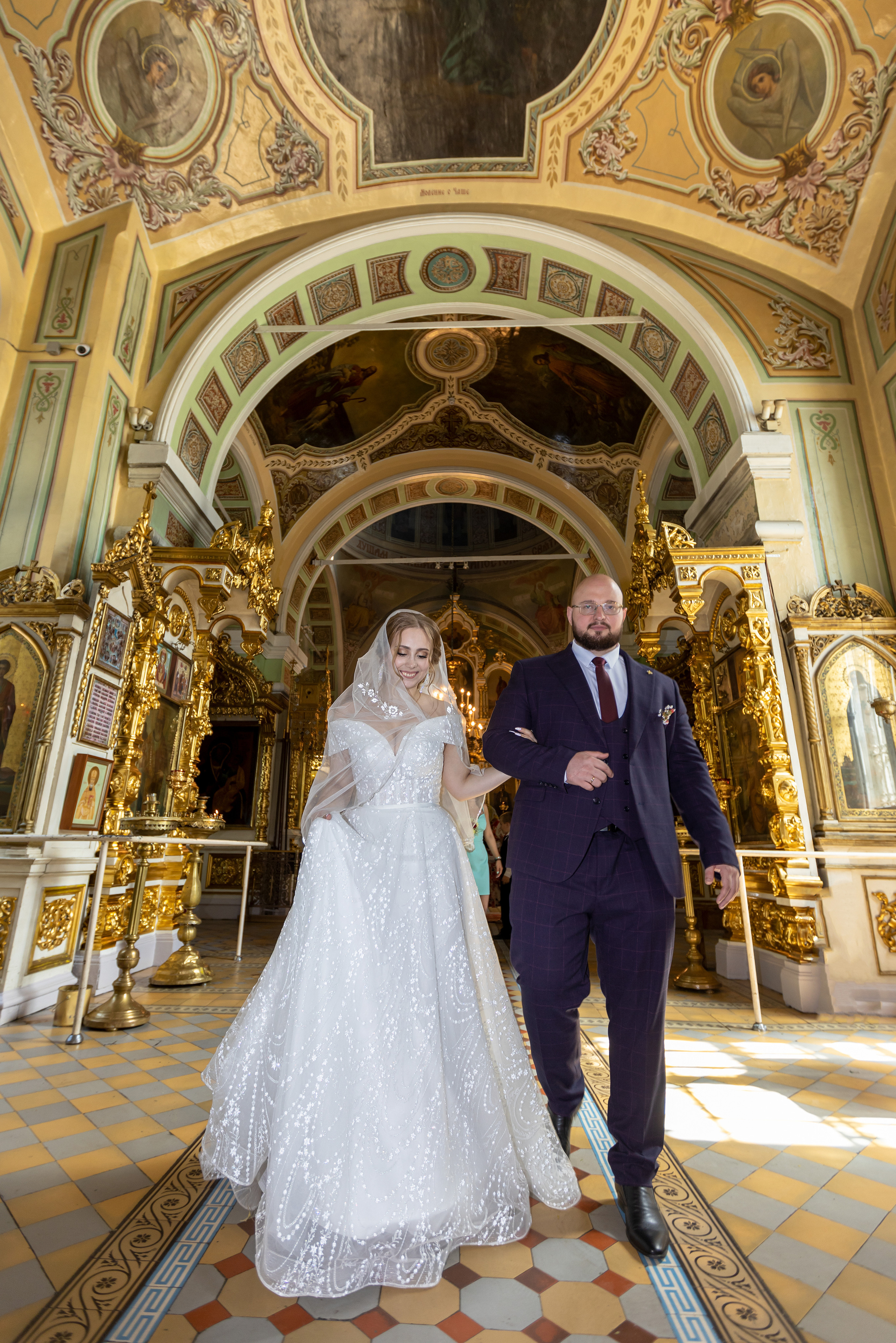 Венчание Александра и Анастасии в Храме Двенадцати Апостолов г. Тула. Фотограф в Туле Крупский АнДРей. Фотостудия «КАДР71» в Туле