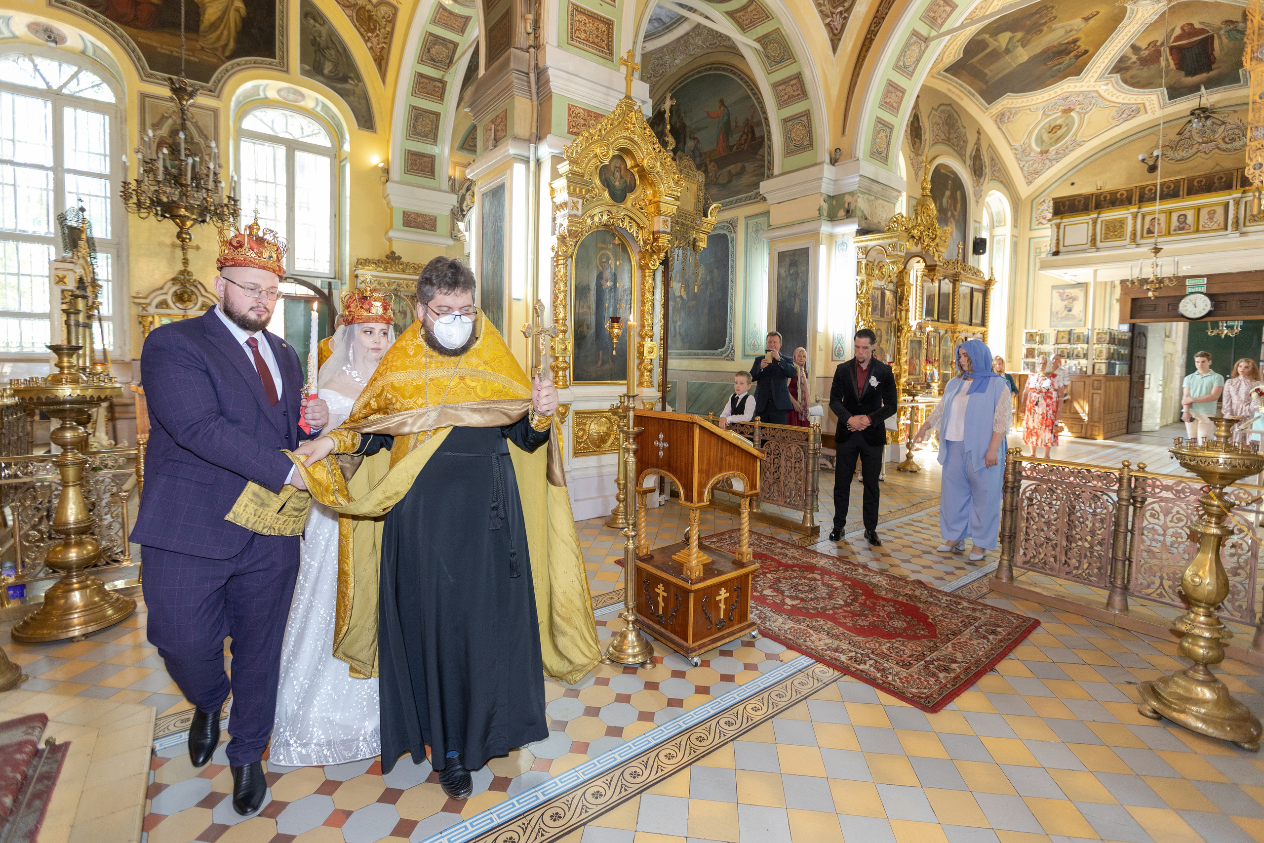 Венчание Александра и Анастасии в Храме Двенадцати Апостолов г. Тула. Фотограф в Туле Крупский АнДРей. Фотостудия «КАДР71» в Туле