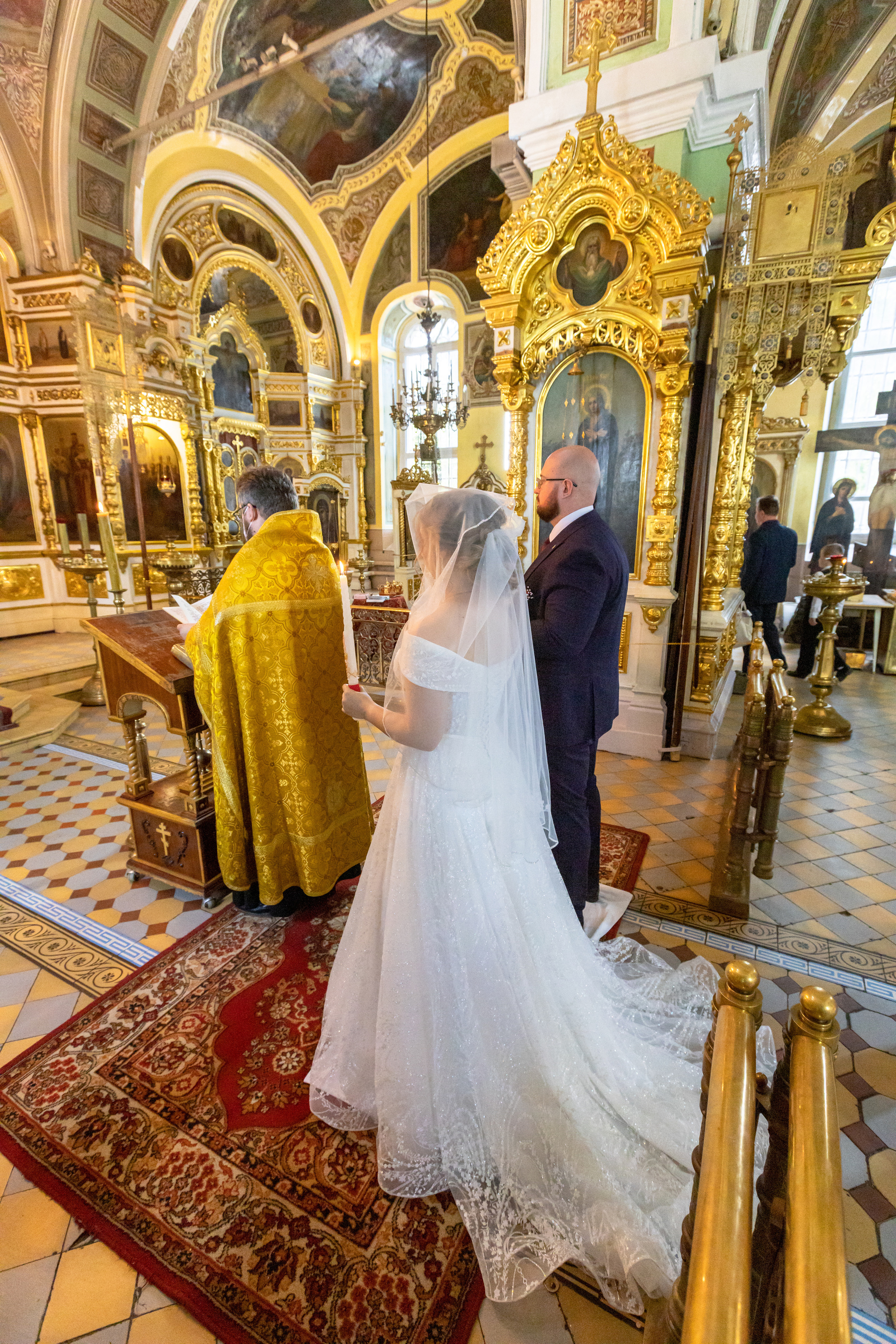 Венчание Александра и Анастасии в Храме Двенадцати Апостолов г. Тула. Фотограф в Туле Крупский АнДРей. Фотостудия «КАДР71» в Туле