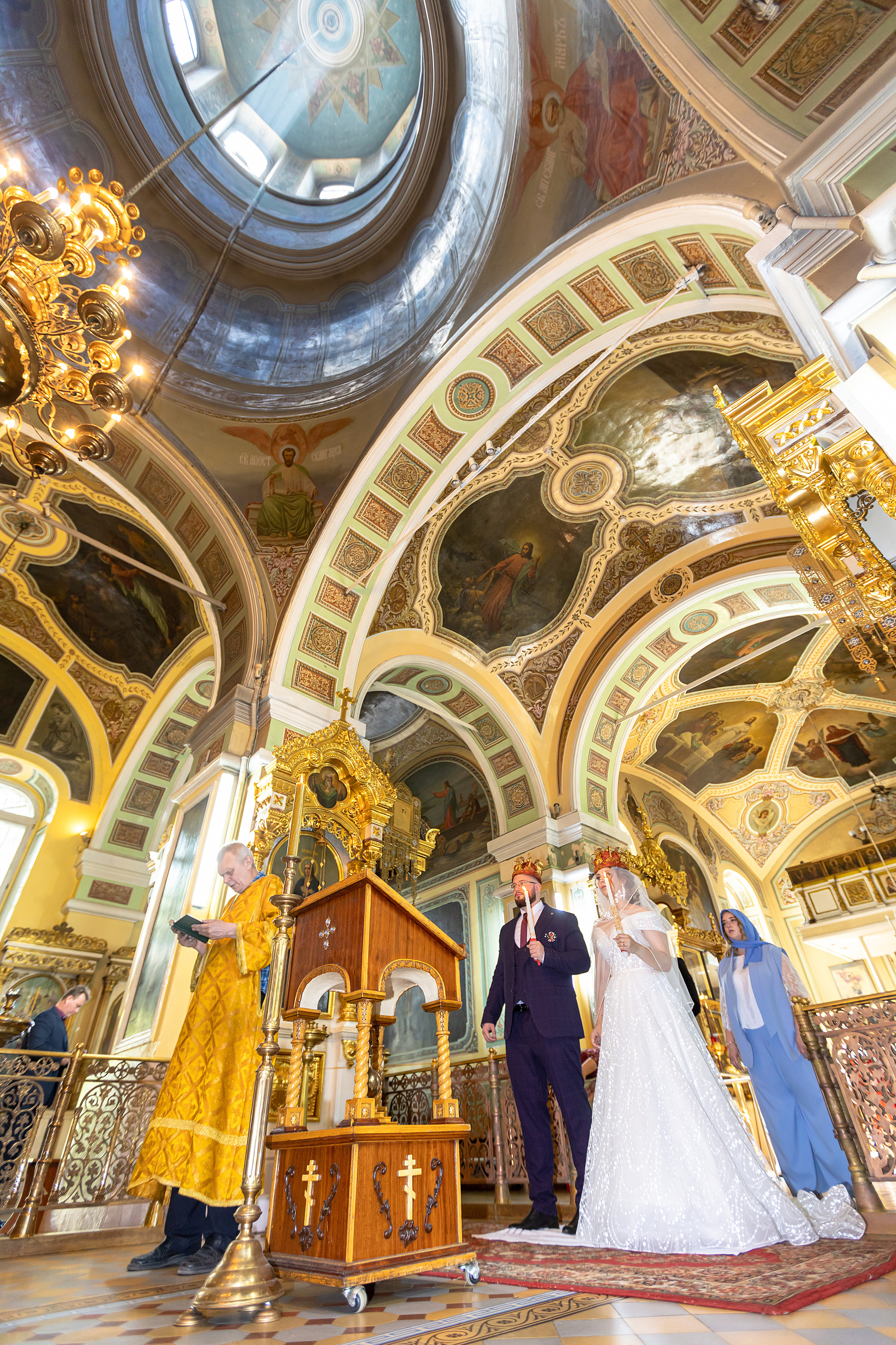 Венчание Александра и Анастасии в Храме Двенадцати Апостолов г. Тула. Фотограф в Туле Крупский АнДРей. Фотостудия «КАДР71» в Туле