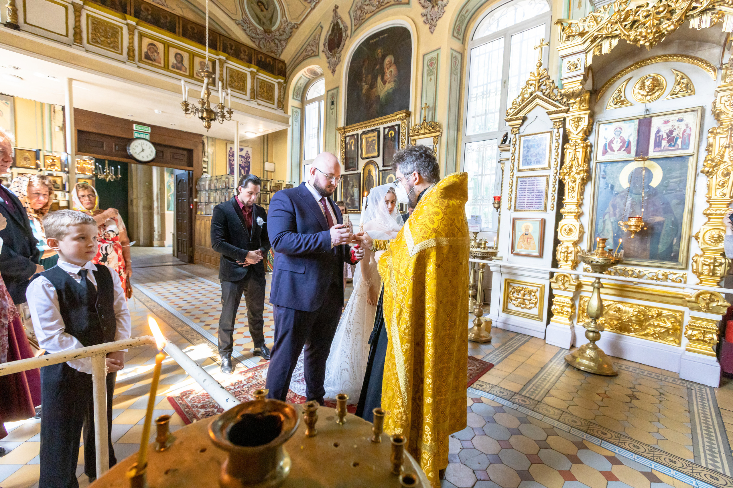 Венчание Александра и Анастасии в Храме Двенадцати Апостолов г. Тула. Фотограф в Туле Крупский АнДРей. Фотостудия «КАДР71» в Туле