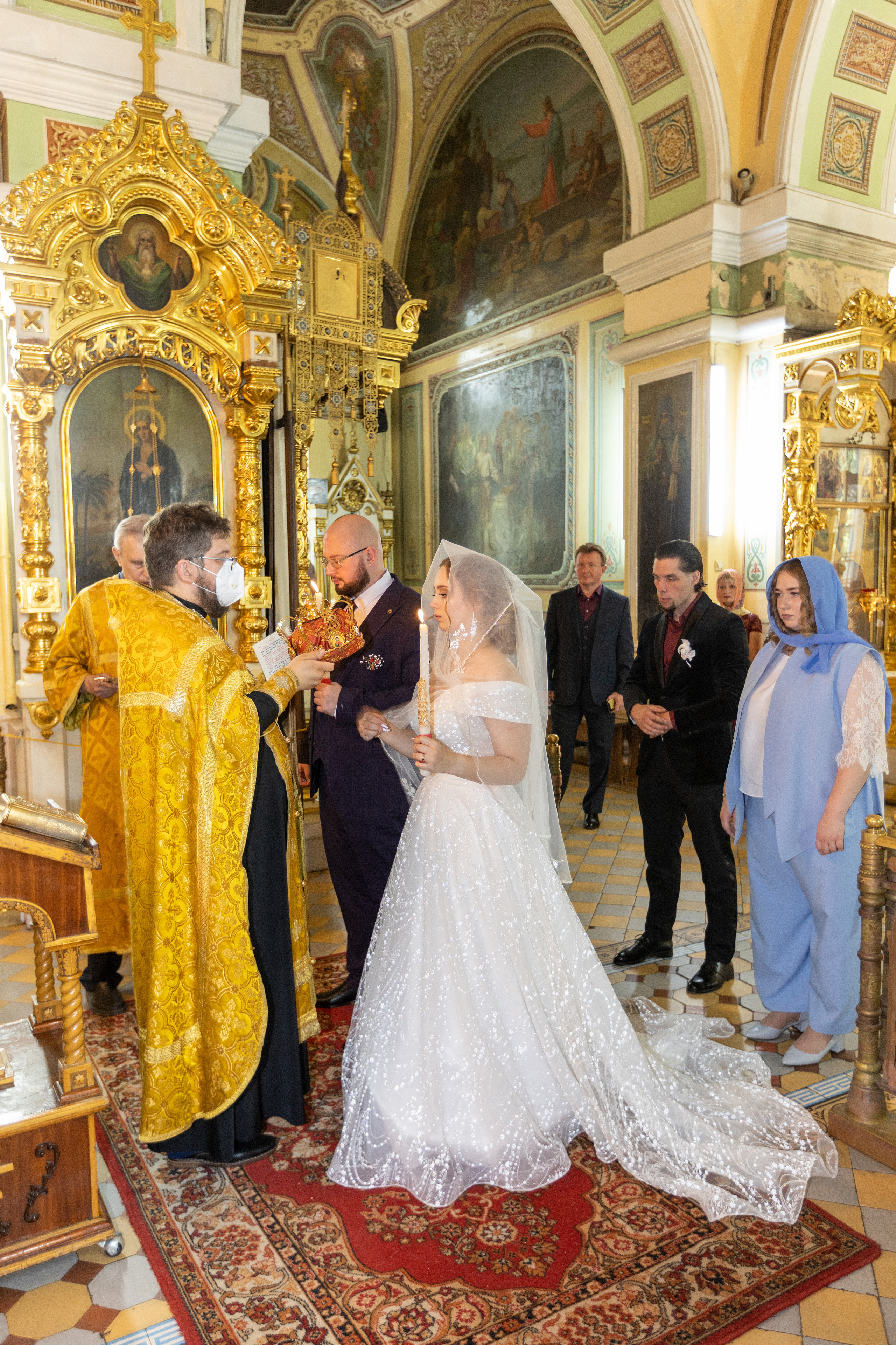 Венчание Александра и Анастасии в Храме Двенадцати Апостолов г. Тула. Фотограф в Туле Крупский АнДРей. Фотостудия «КАДР71» в Туле