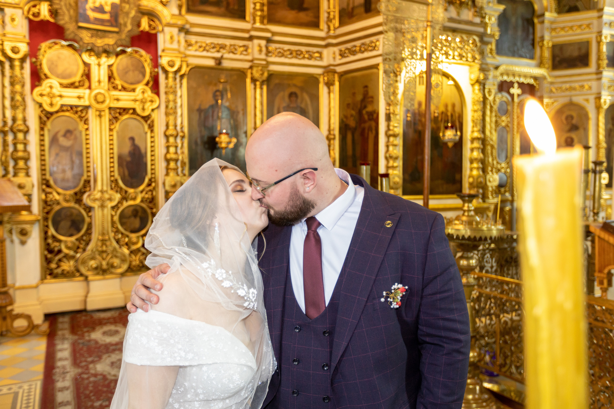 Венчание Александра и Анастасии в Храме Двенадцати Апостолов г. Тула. Фотограф в Туле Крупский АнДРей. Фотостудия «КАДР71» в Туле