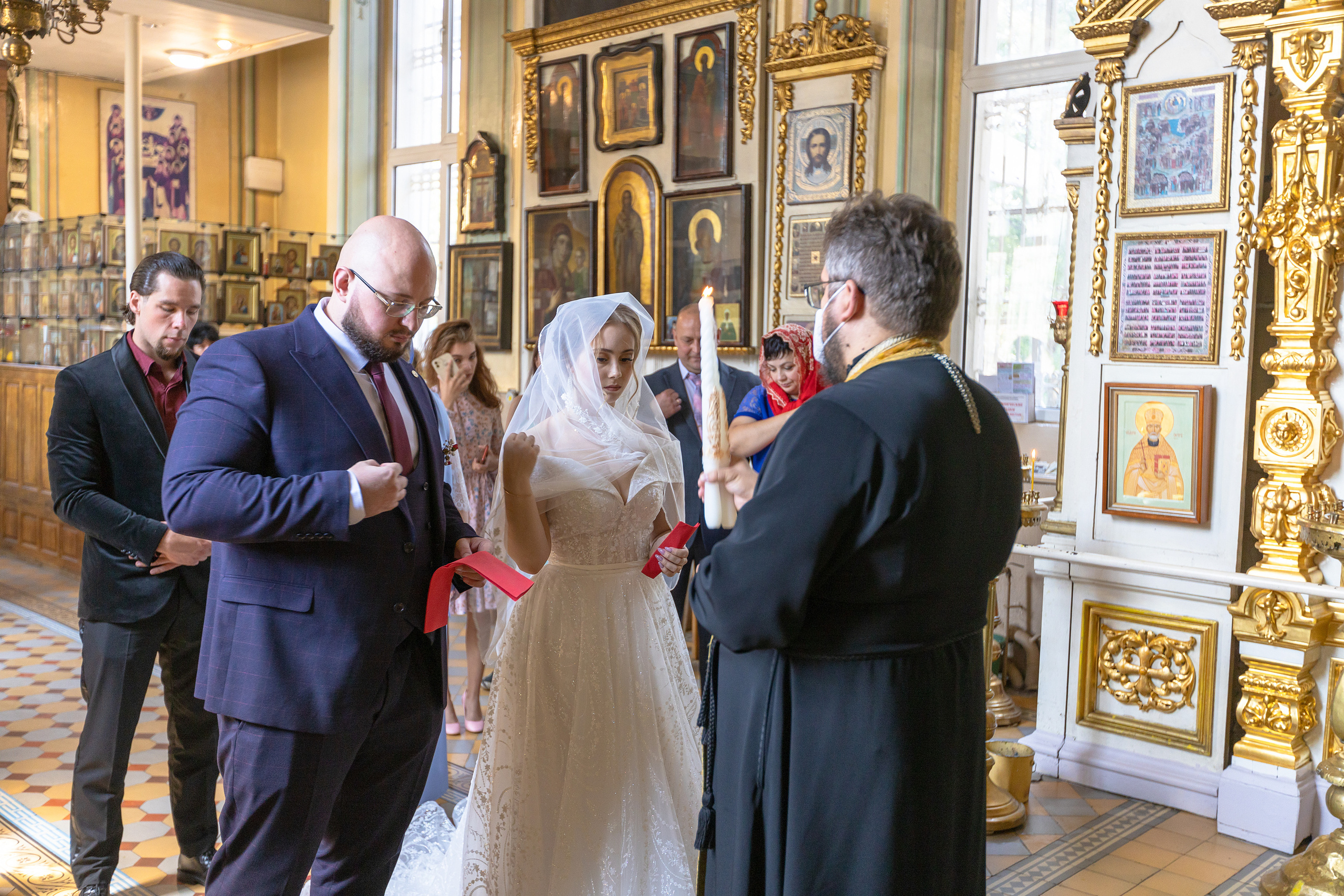 Венчание Александра и Анастасии в Храме Двенадцати Апостолов г. Тула. Фотограф в Туле Крупский АнДРей. Фотостудия «КАДР71» в Туле
