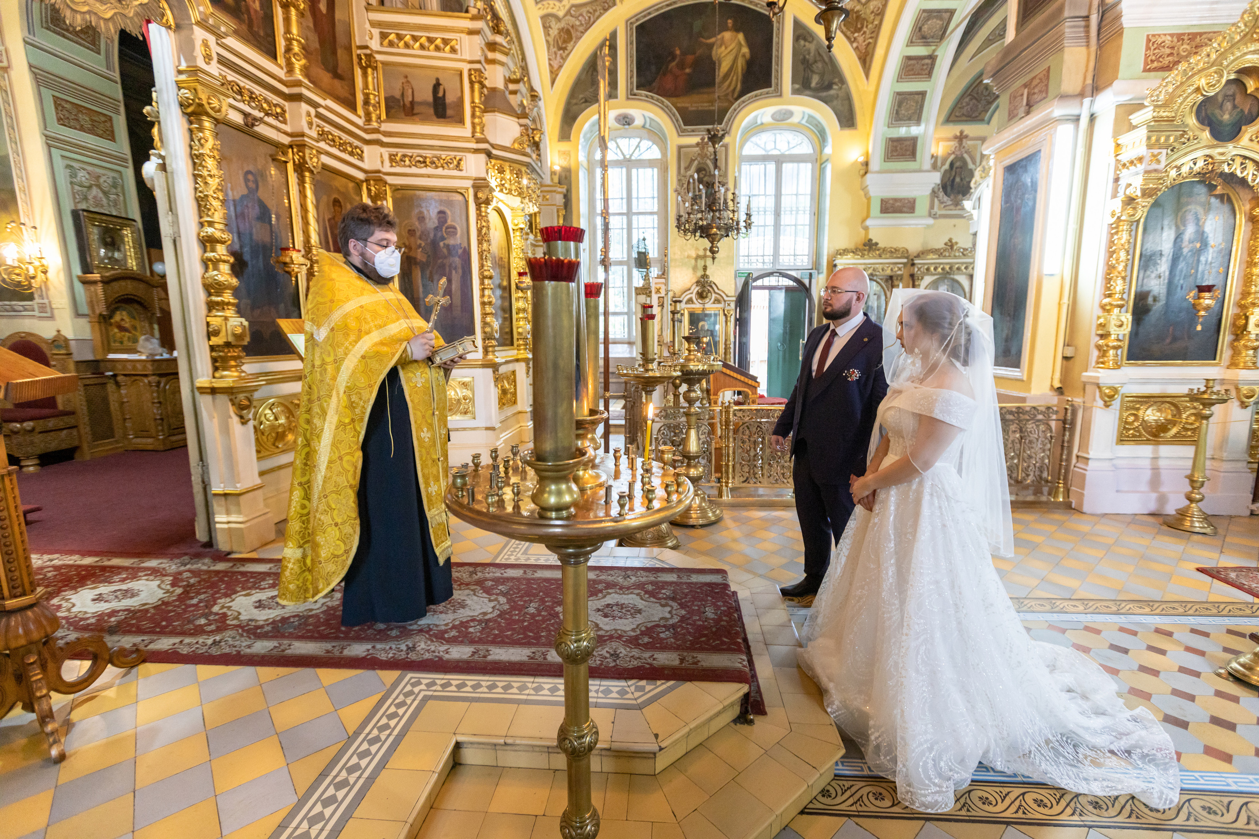 Венчание Александра и Анастасии в Храме Двенадцати Апостолов г. Тула. Фотограф в Туле Крупский АнДРей. Фотостудия «КАДР71» в Туле