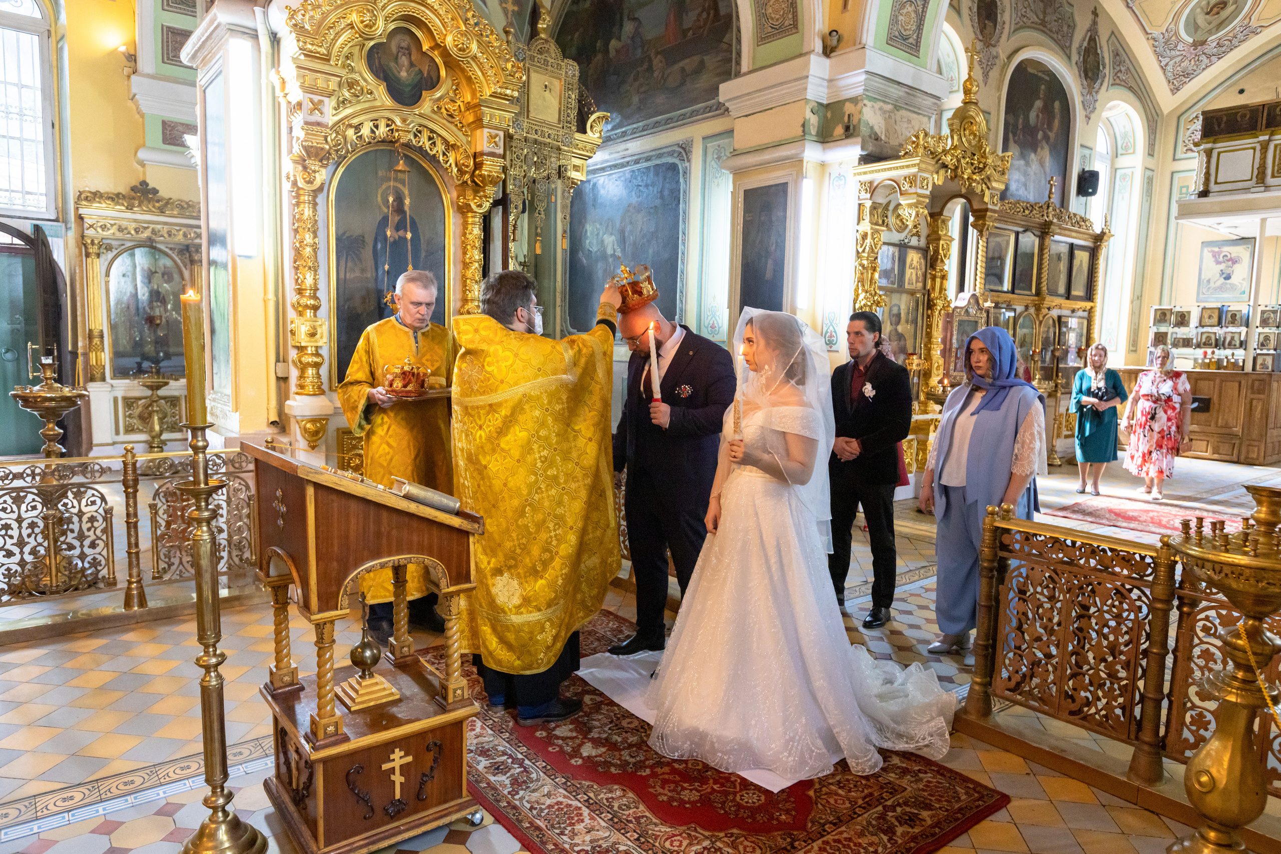 Венчание Александра и Анастасии в Храме Двенадцати Апостолов г. Тула. Фотограф в Туле Крупский АнДРей. Фотостудия «КАДР71» в Туле