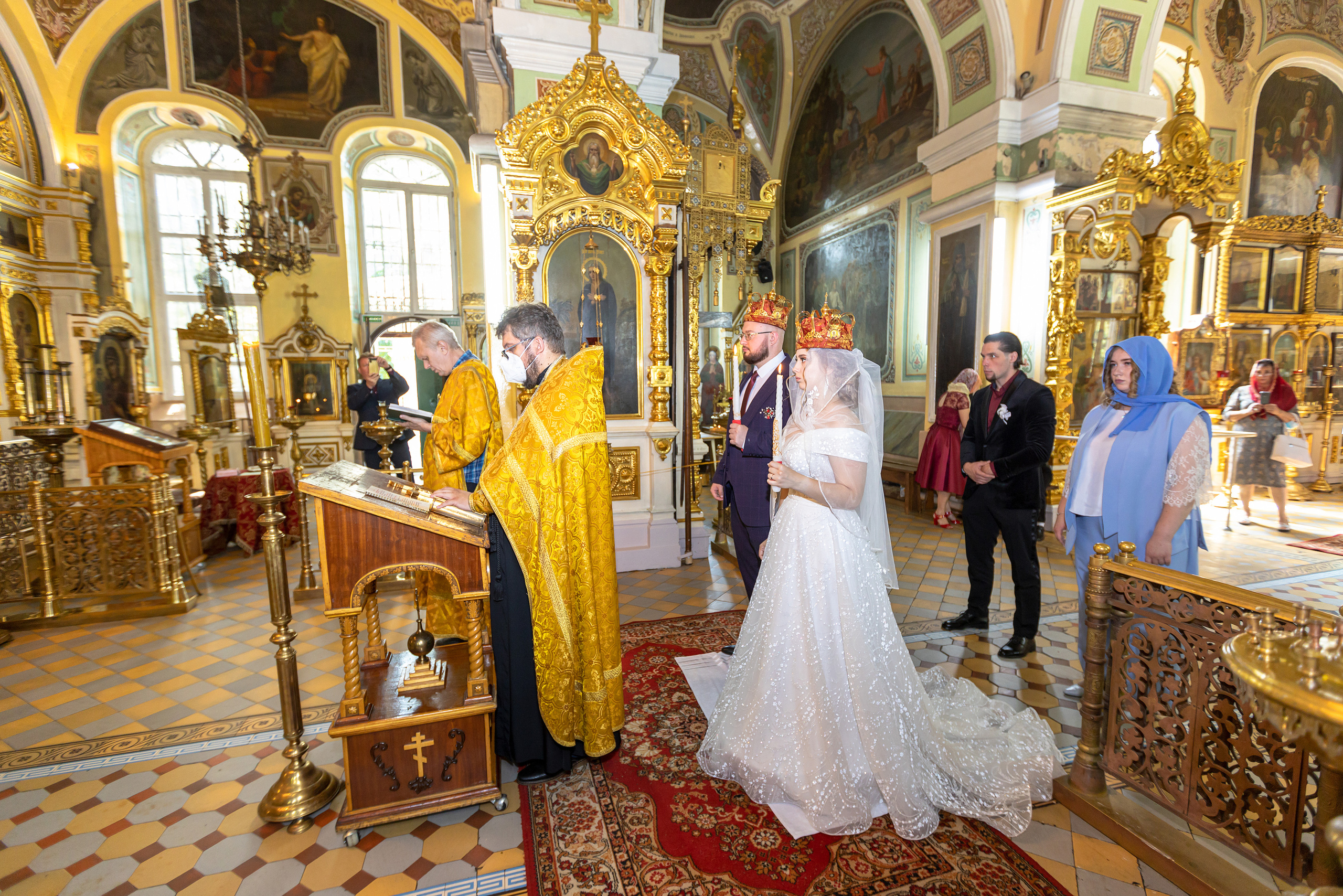 Венчание Александра и Анастасии в Храме Двенадцати Апостолов г. Тула. Фотограф в Туле Крупский АнДРей. Фотостудия «КАДР71» в Туле