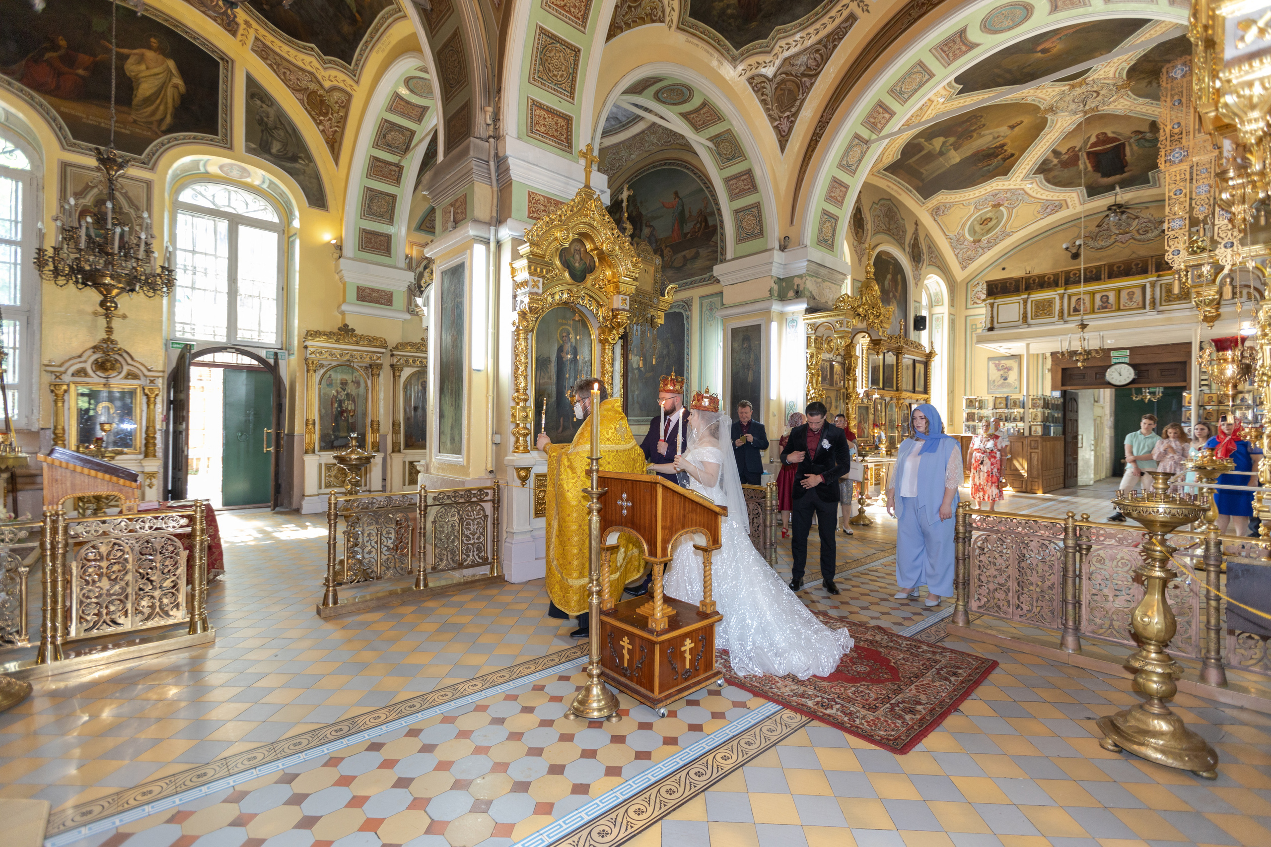 Венчание Александра и Анастасии в Храме Двенадцати Апостолов г. Тула. Фотограф в Туле Крупский АнДРей. Фотостудия «КАДР71» в Туле