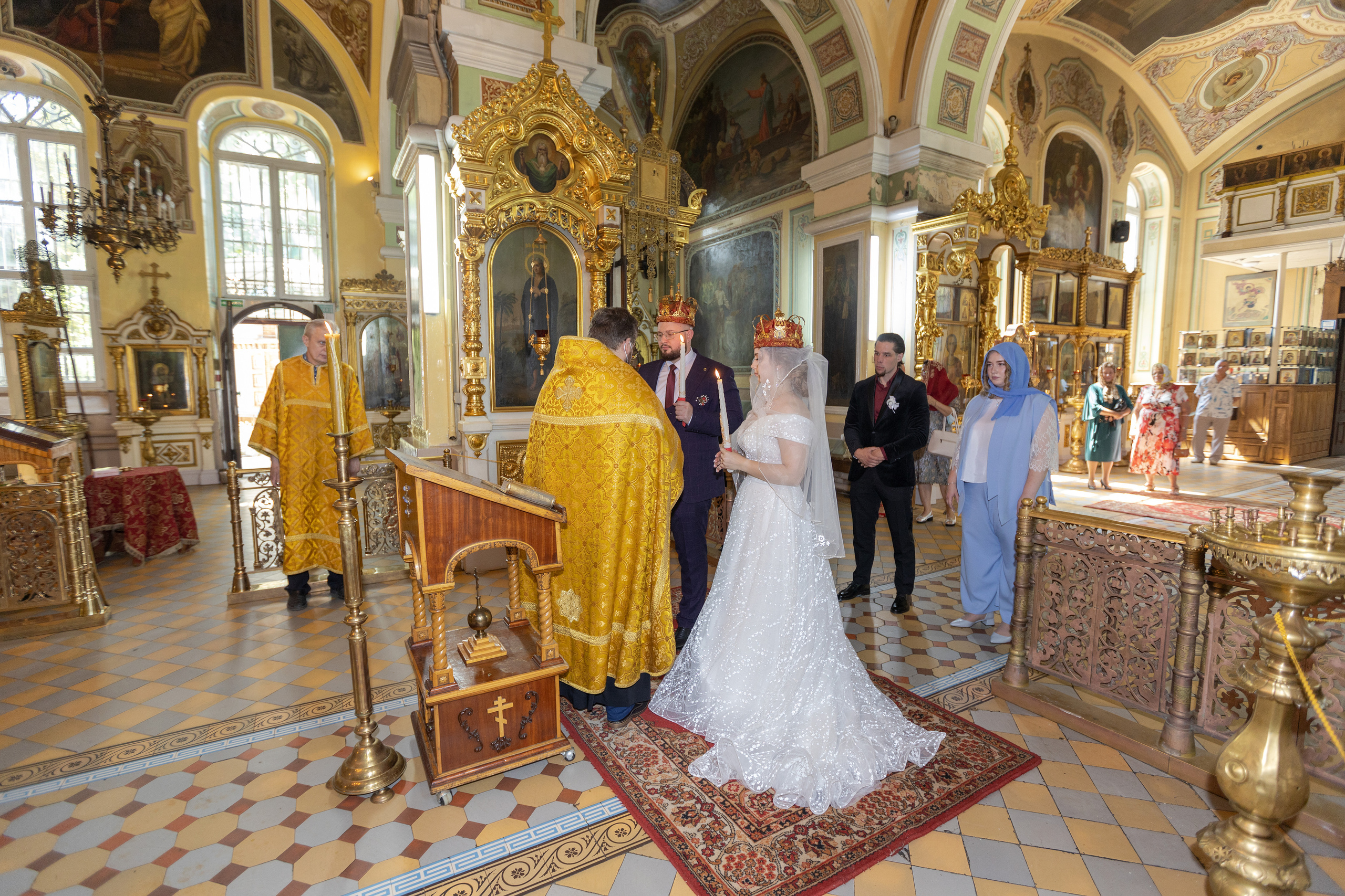 Венчание Александра и Анастасии в Храме Двенадцати Апостолов г. Тула. Фотограф в Туле Крупский АнДРей. Фотостудия «КАДР71» в Туле