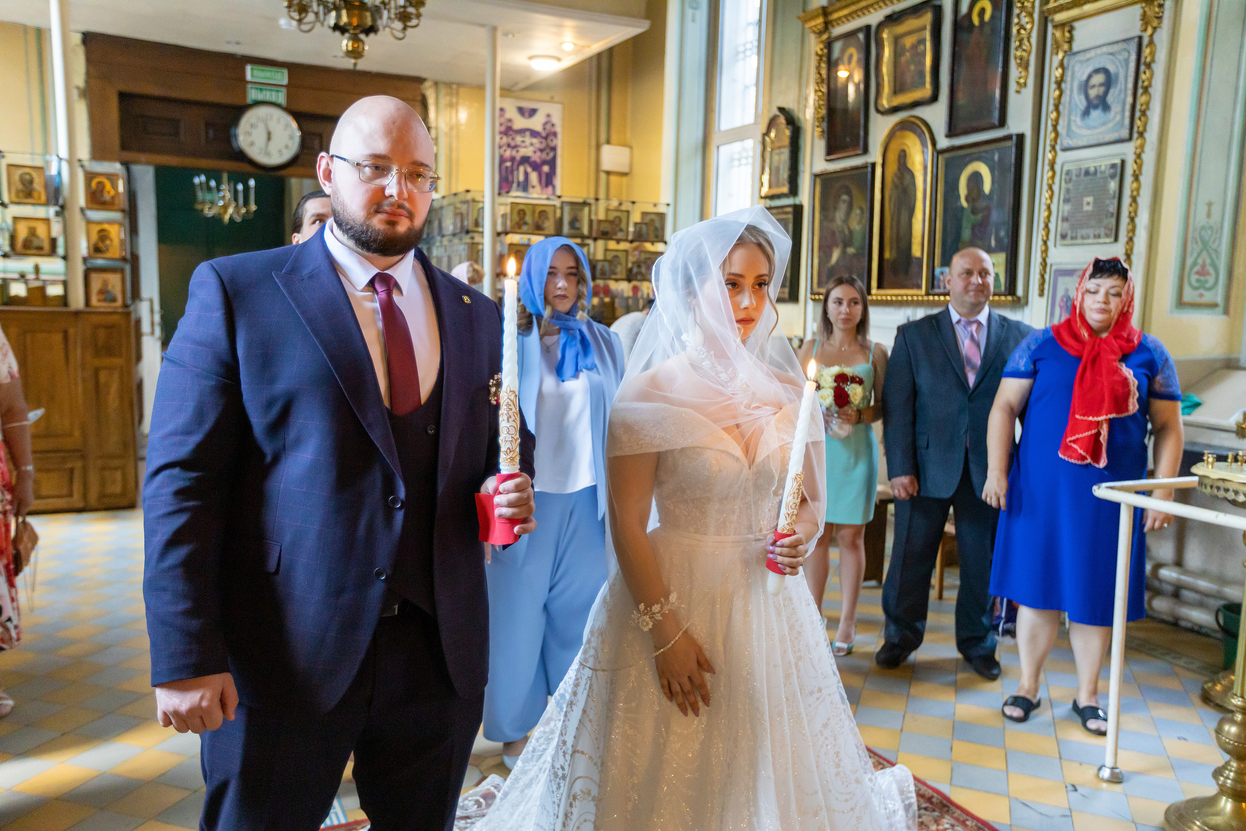 Венчание Александра и Анастасии в Храме Двенадцати Апостолов г. Тула. Фотограф в Туле Крупский АнДРей. Фотостудия «КАДР71» в Туле