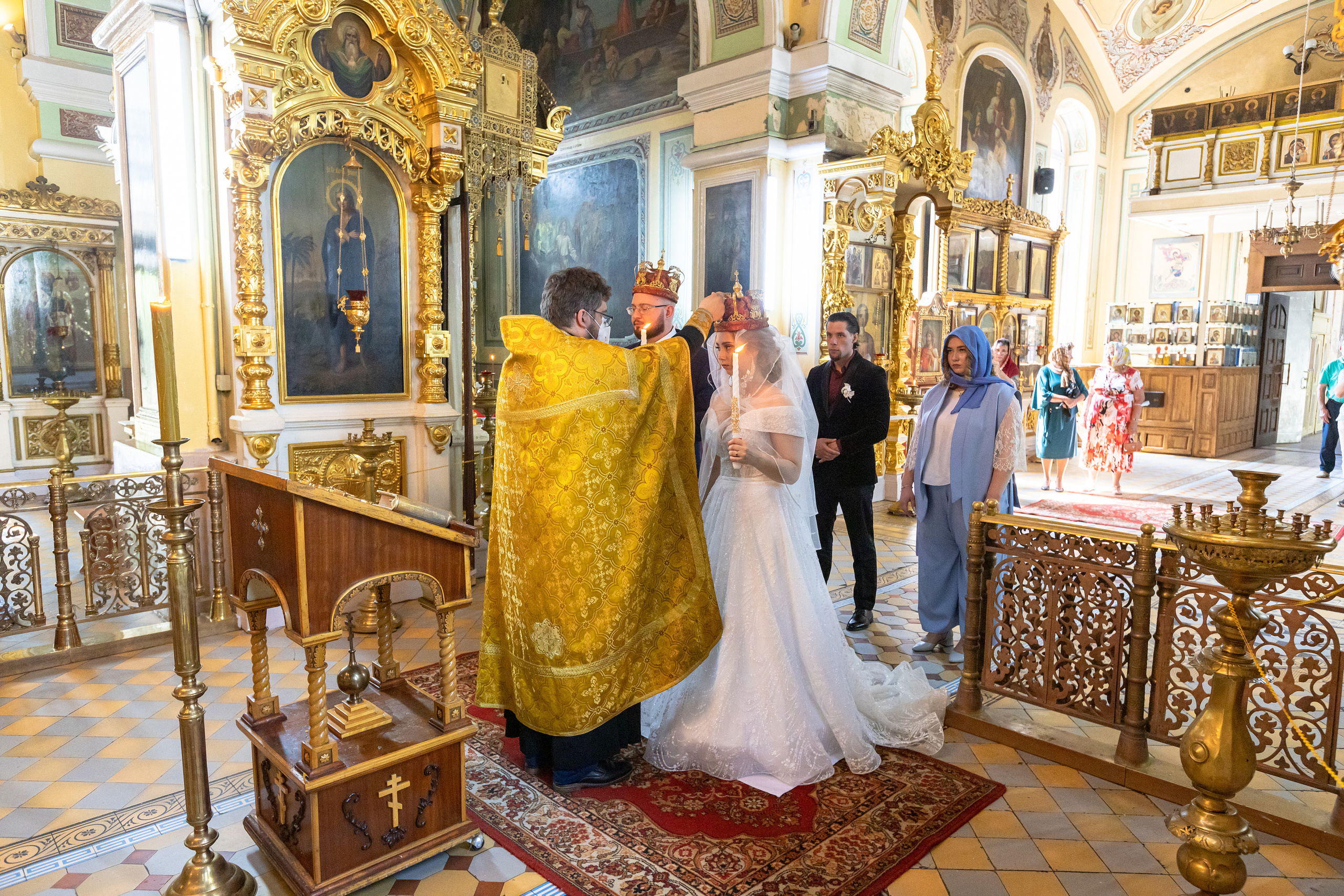 Венчание Александра и Анастасии в Храме Двенадцати Апостолов г. Тула. Фотограф в Туле Крупский АнДРей. Фотостудия «КАДР71» в Туле