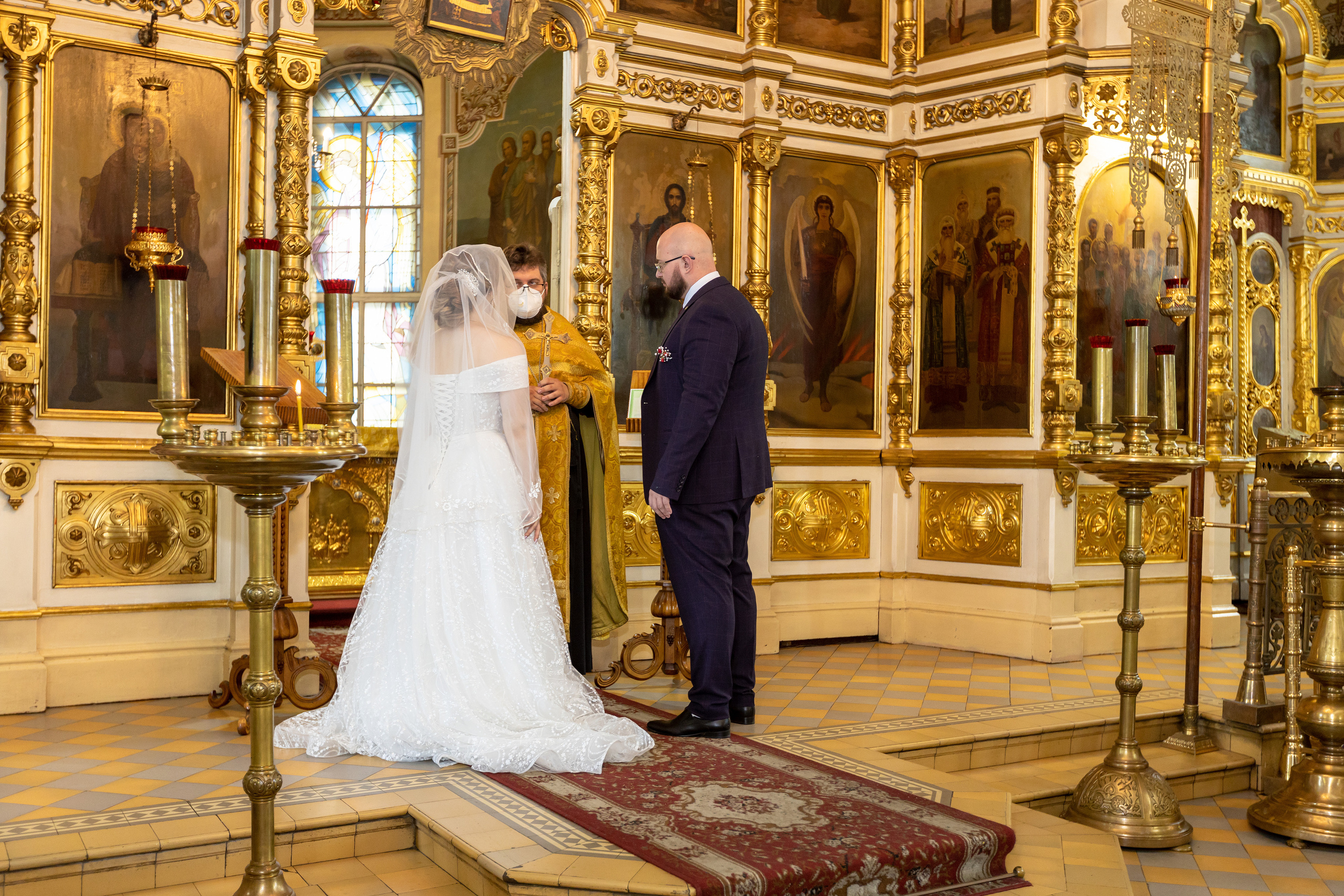 Венчание Александра и Анастасии в Храме Двенадцати Апостолов г. Тула. Фотограф в Туле Крупский АнДРей. Фотостудия «КАДР71» в Туле