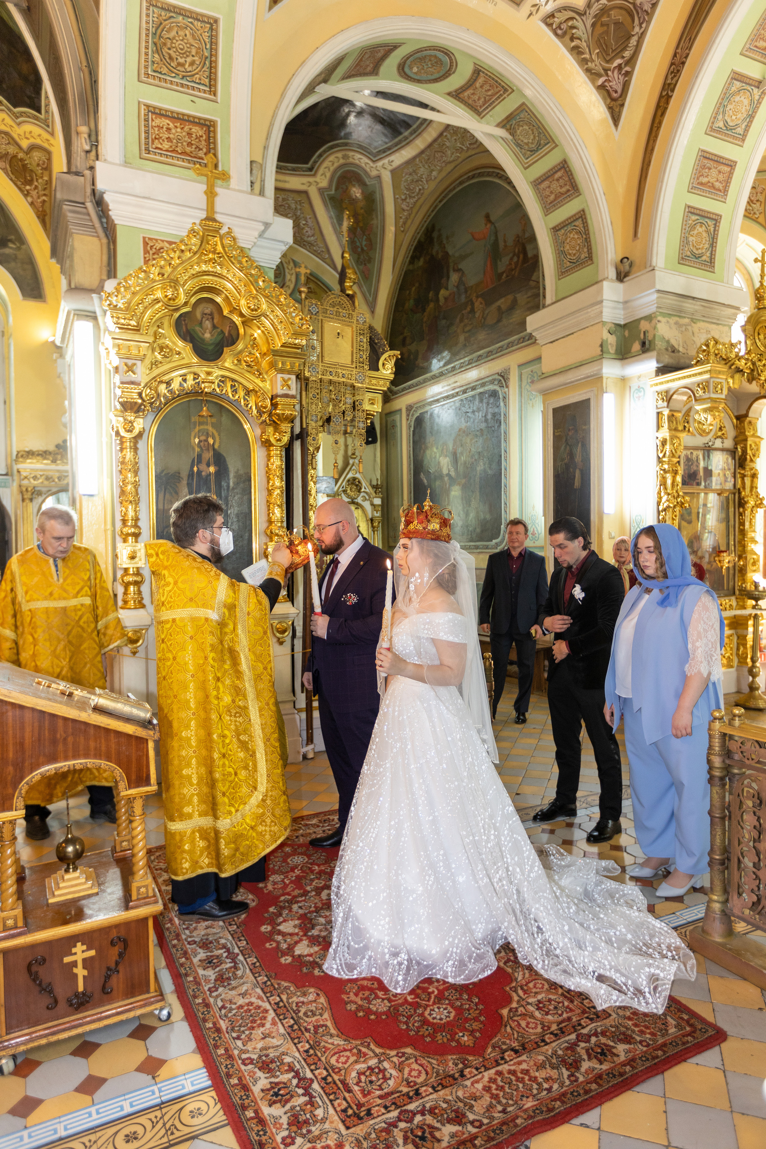 Венчание Александра и Анастасии в Храме Двенадцати Апостолов г. Тула. Фотограф в Туле Крупский АнДРей. Фотостудия «КАДР71» в Туле