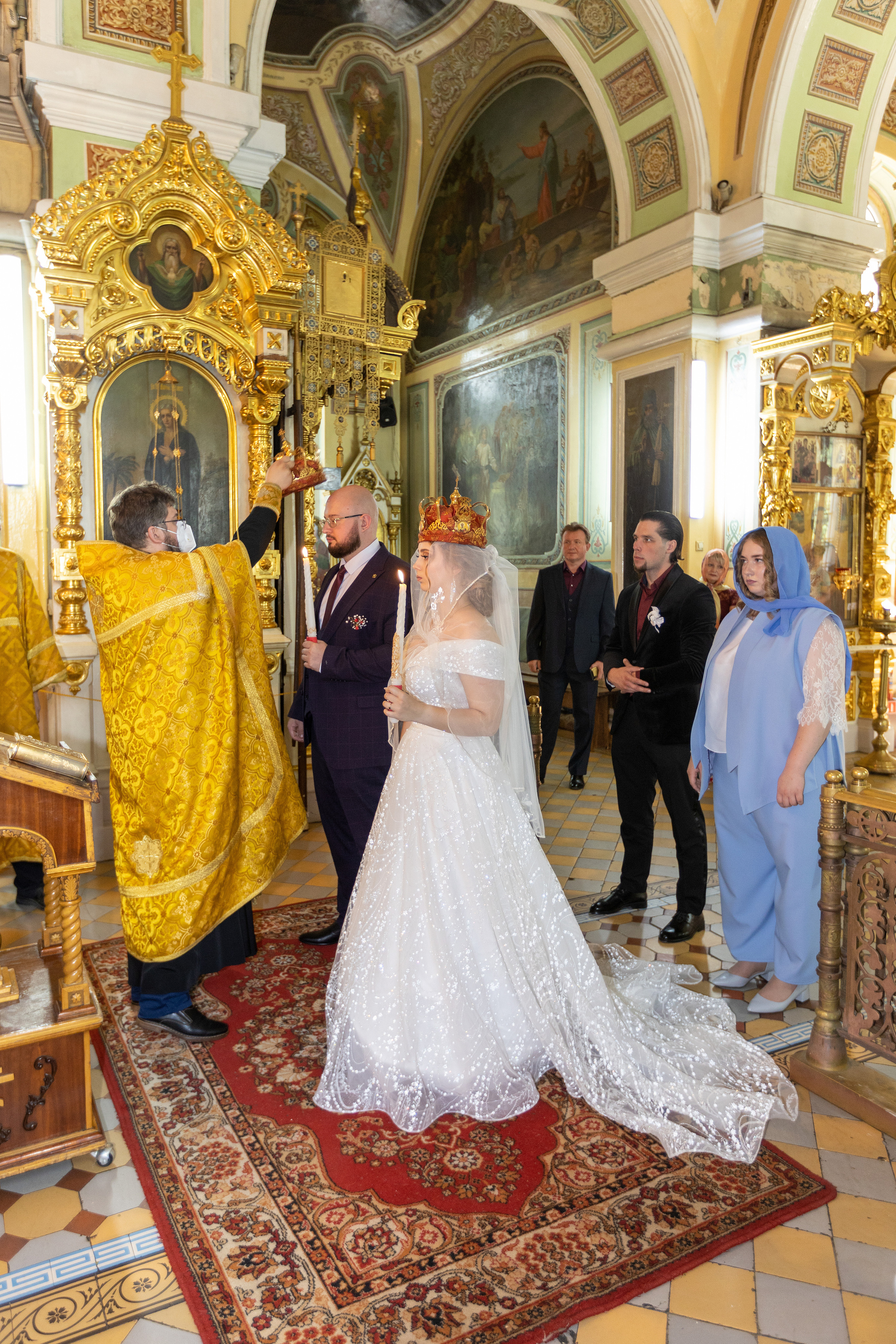 Венчание Александра и Анастасии в Храме Двенадцати Апостолов г. Тула. Фотограф в Туле Крупский АнДРей. Фотостудия «КАДР71» в Туле