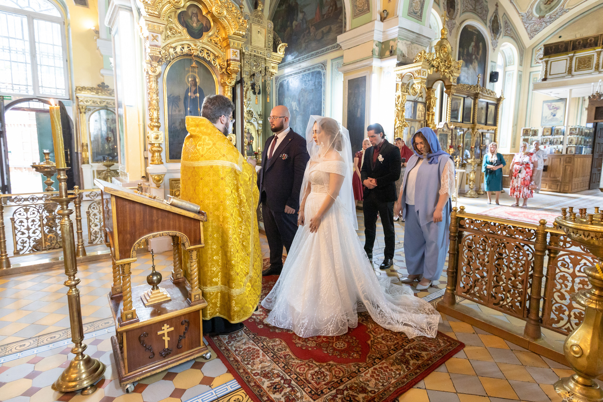 Венчание Александра и Анастасии в Храме Двенадцати Апостолов г. Тула. Фотограф в Туле Крупский АнДРей. Фотостудия «КАДР71» в Туле