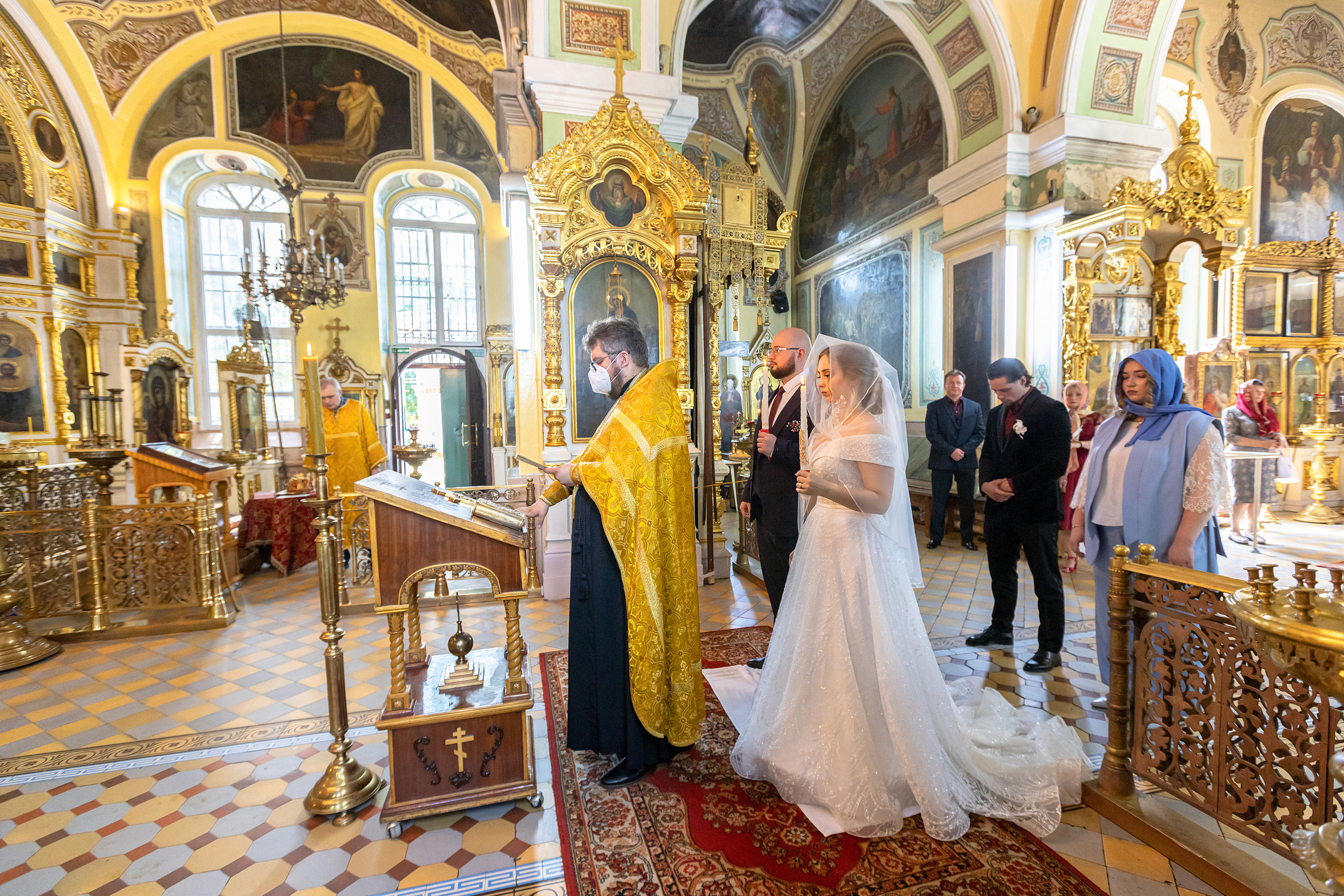 Венчание Александра и Анастасии в Храме Двенадцати Апостолов г. Тула. Фотограф в Туле Крупский АнДРей. Фотостудия «КАДР71» в Туле