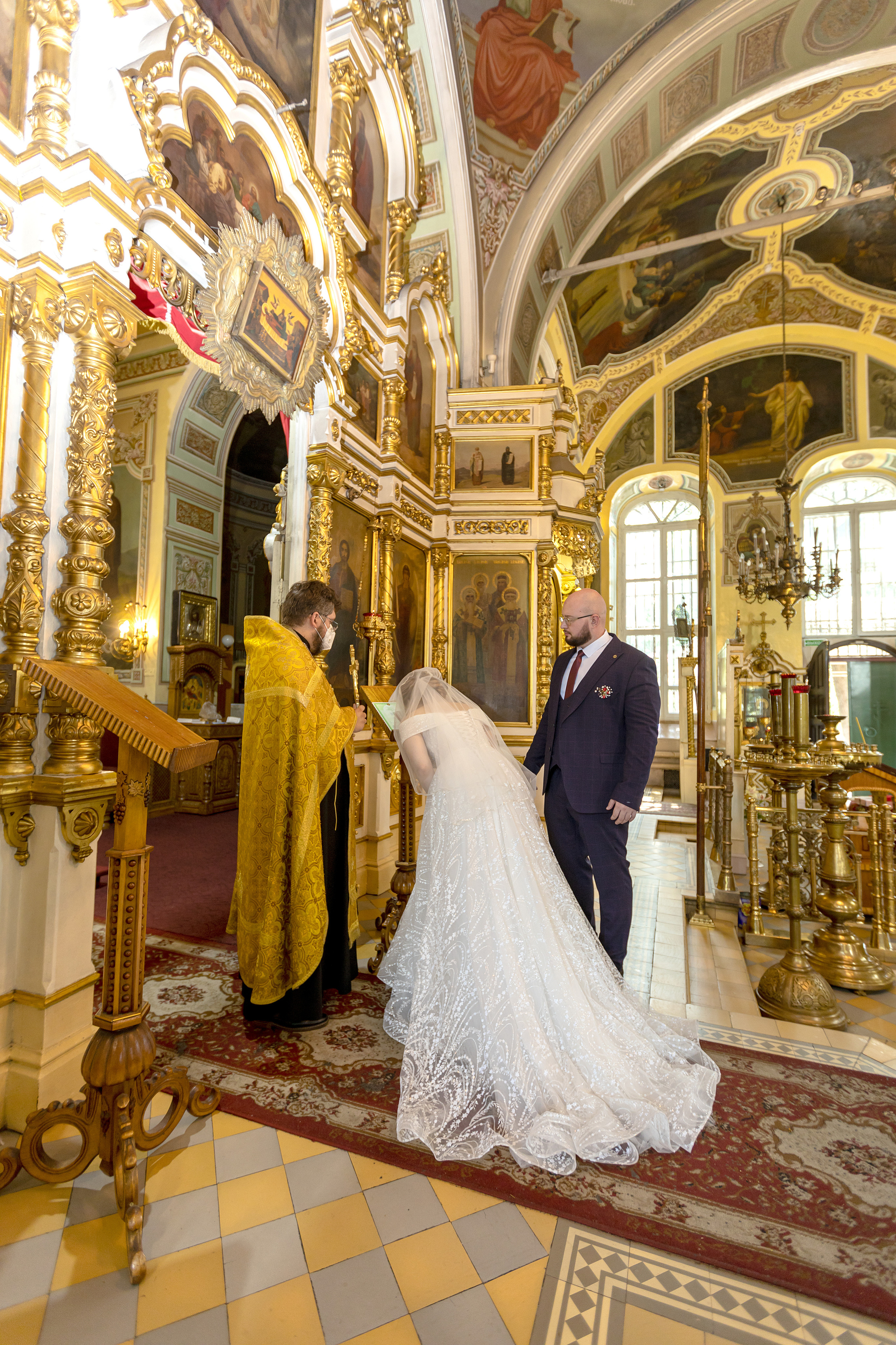 Венчание Александра и Анастасии в Храме Двенадцати Апостолов г. Тула. Фотограф в Туле Крупский АнДРей. Фотостудия «КАДР71» в Туле