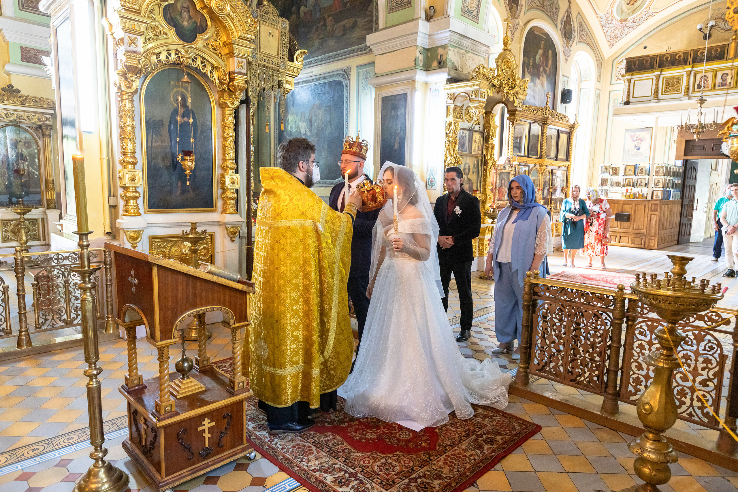 Венчание Александра и Анастасии в Храме Двенадцати Апостолов г. Тула. Фотограф в Туле Крупский АнДРей. Фотостудия «КАДР71» в Туле