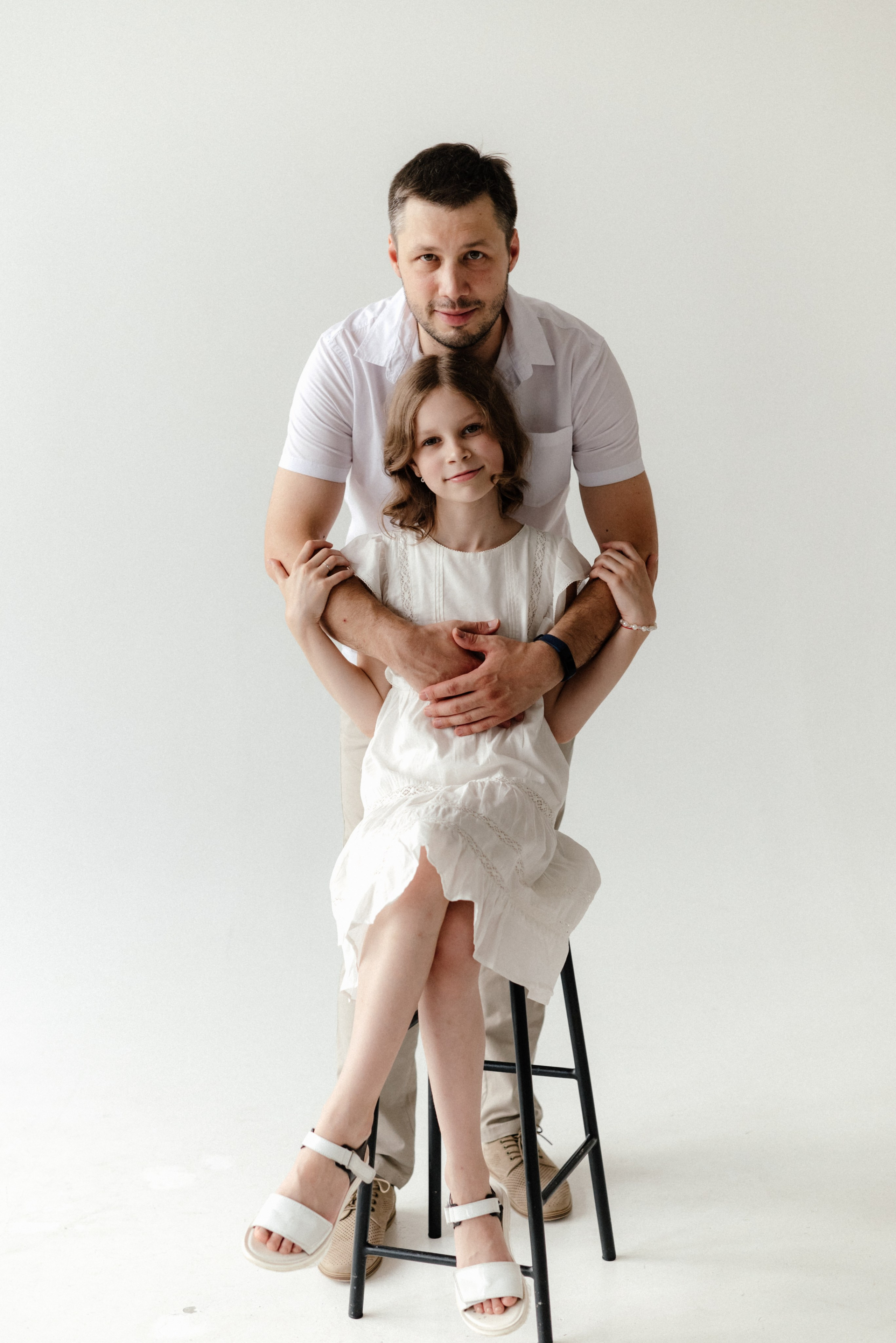 Оксана и ее семья. Студия. Фотограф в Минске Наталия Запорощенко