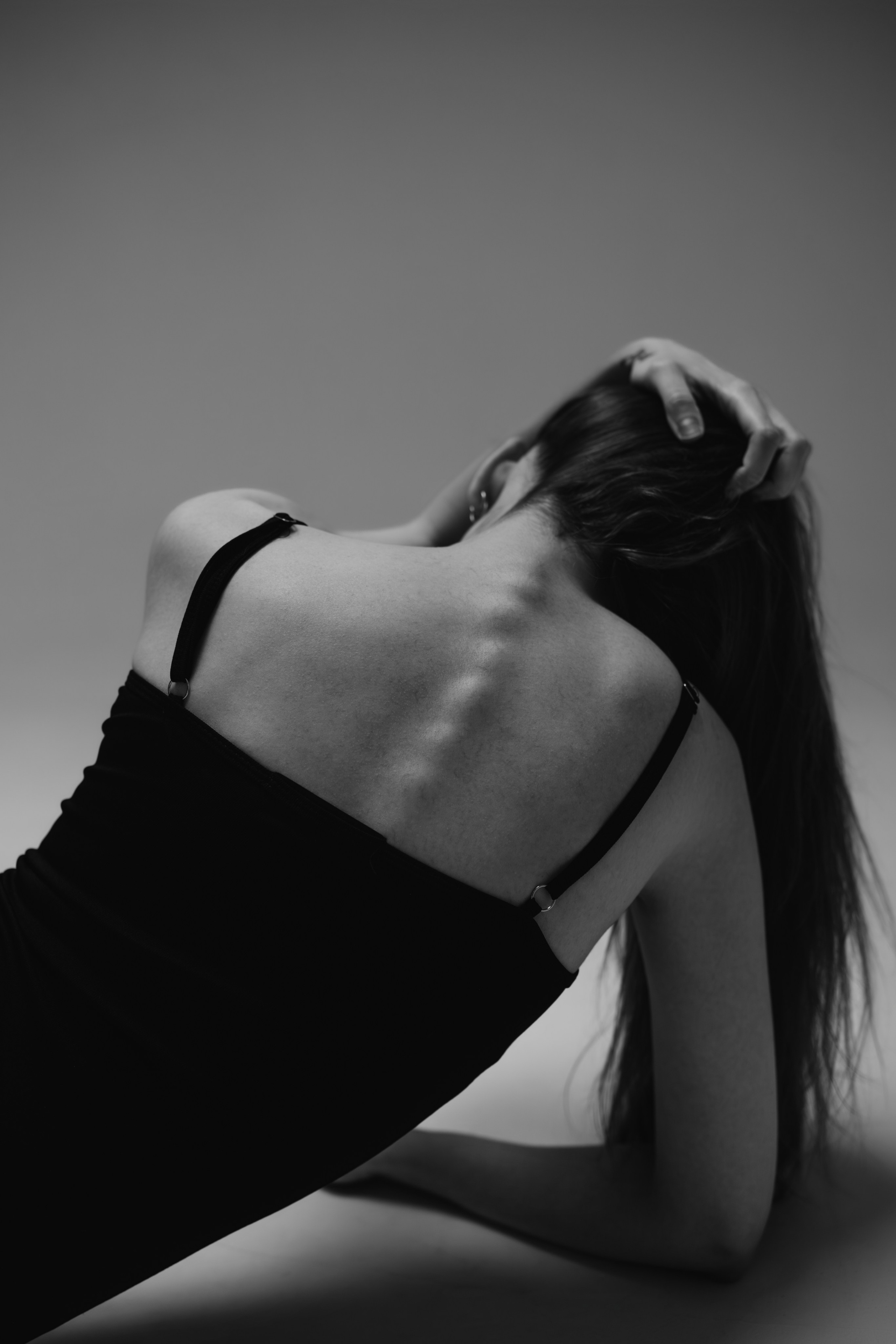 Виктория | фотосессия на циклораме. Портретный фотограф Москва