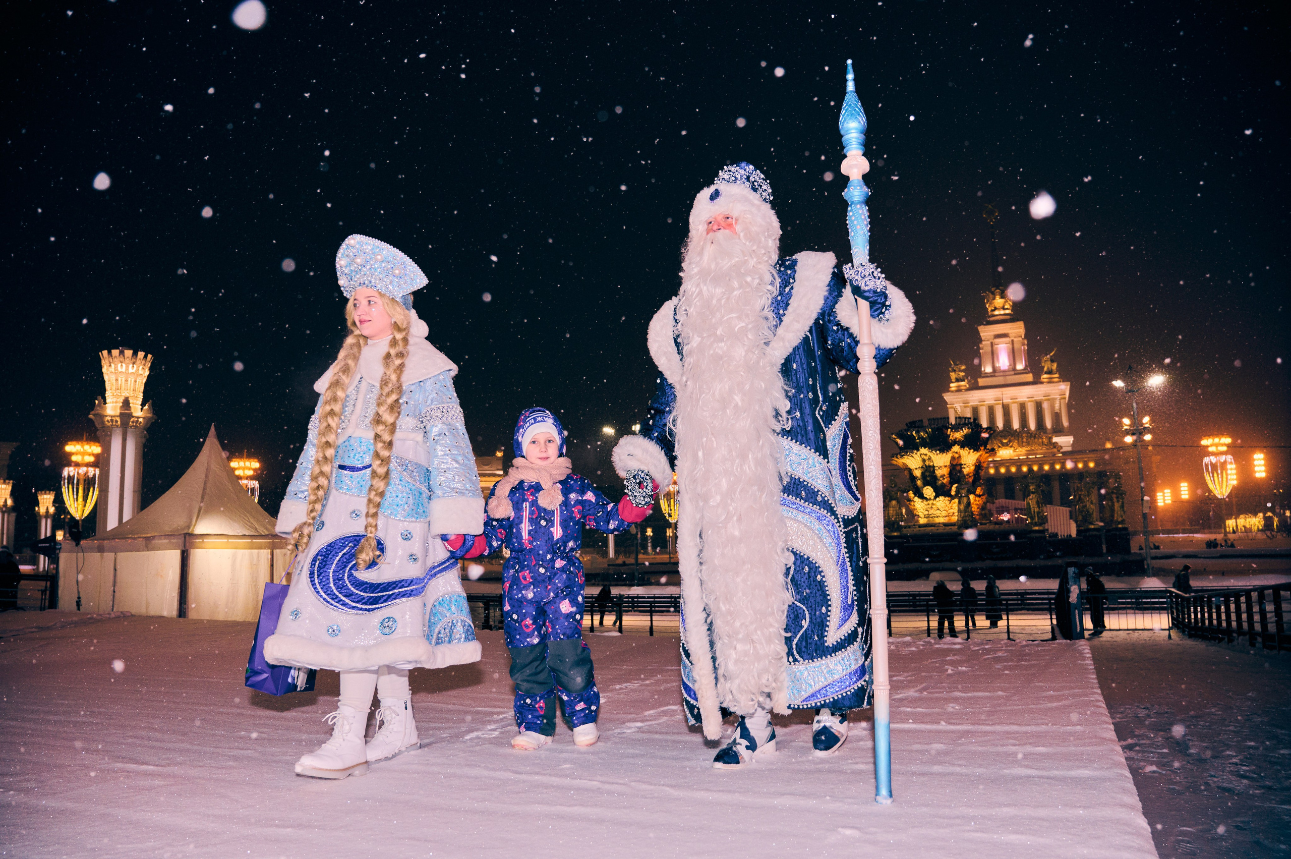 Линия жизни и Дед Мороз на ВДНХ. Никита Хохловский фото и видео продакшн