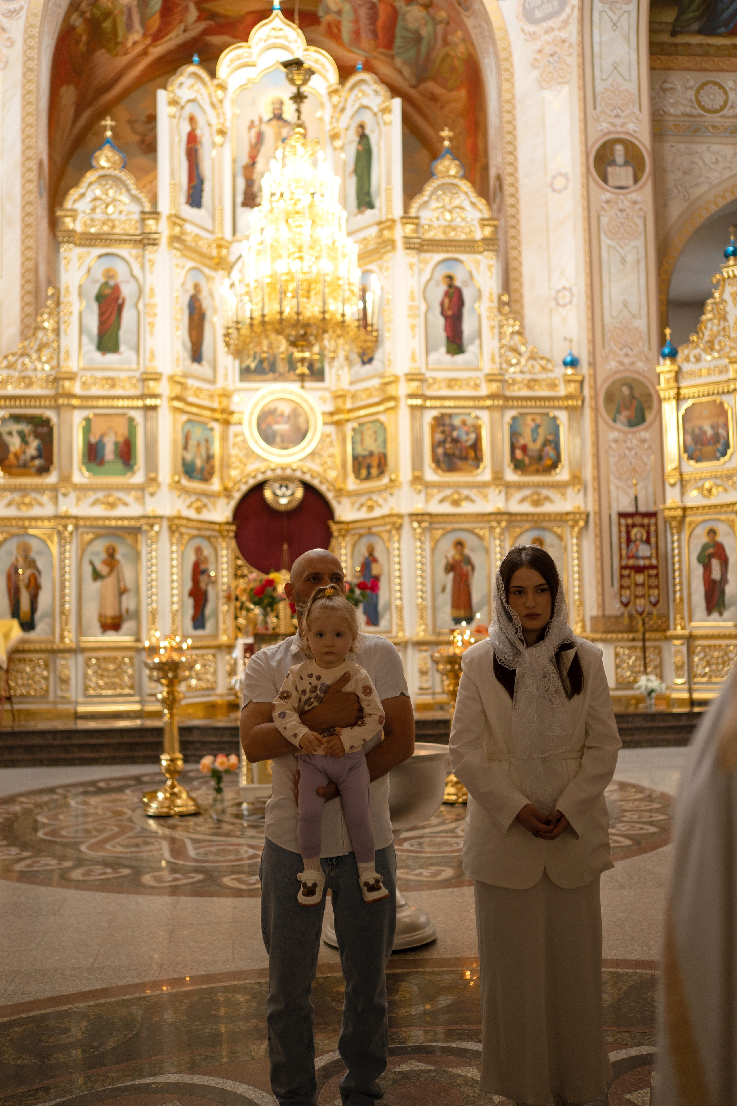 Таинство крещения Екатерины