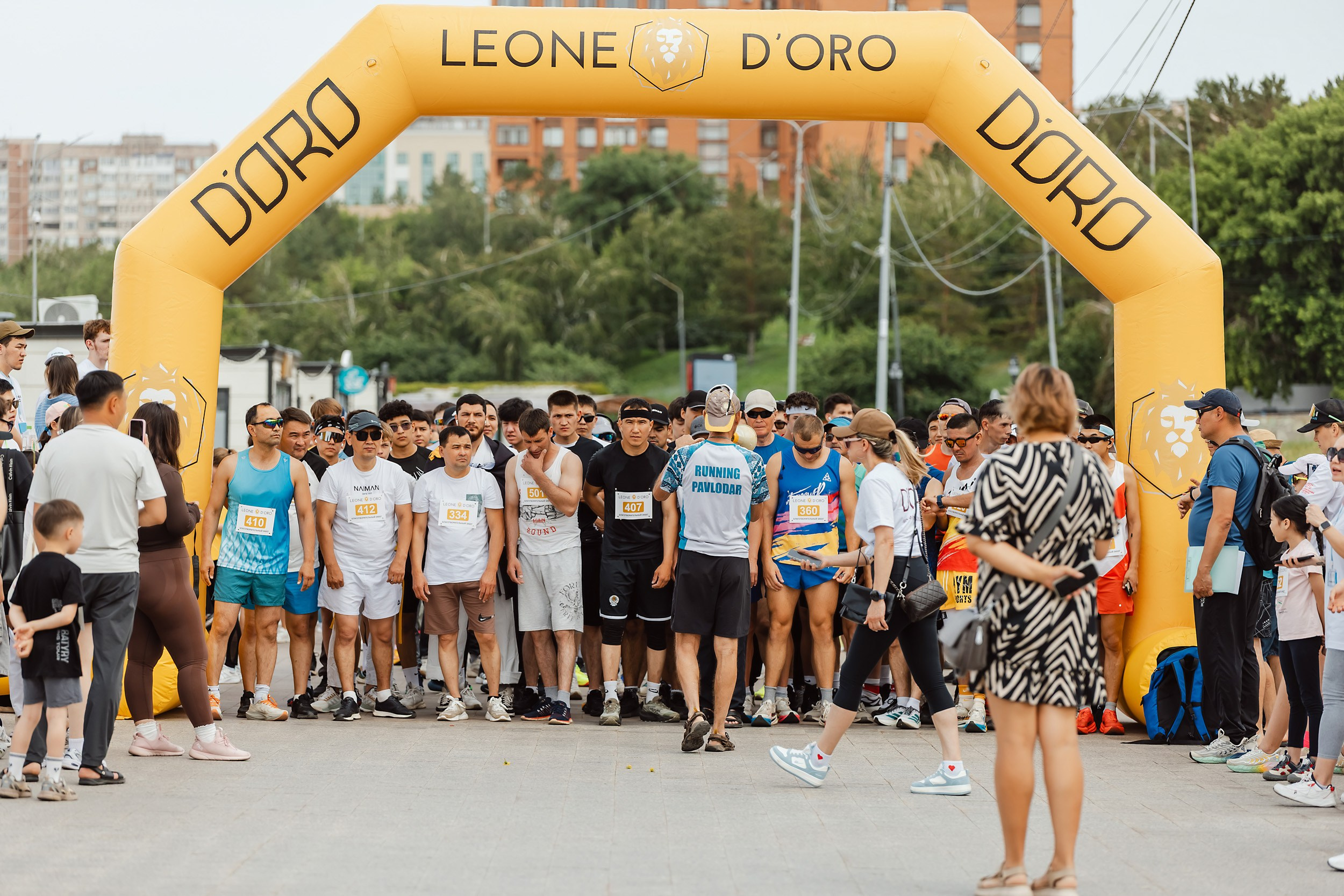 Благотворительный Марафон Leone D'oro. Кипятком Павлодар