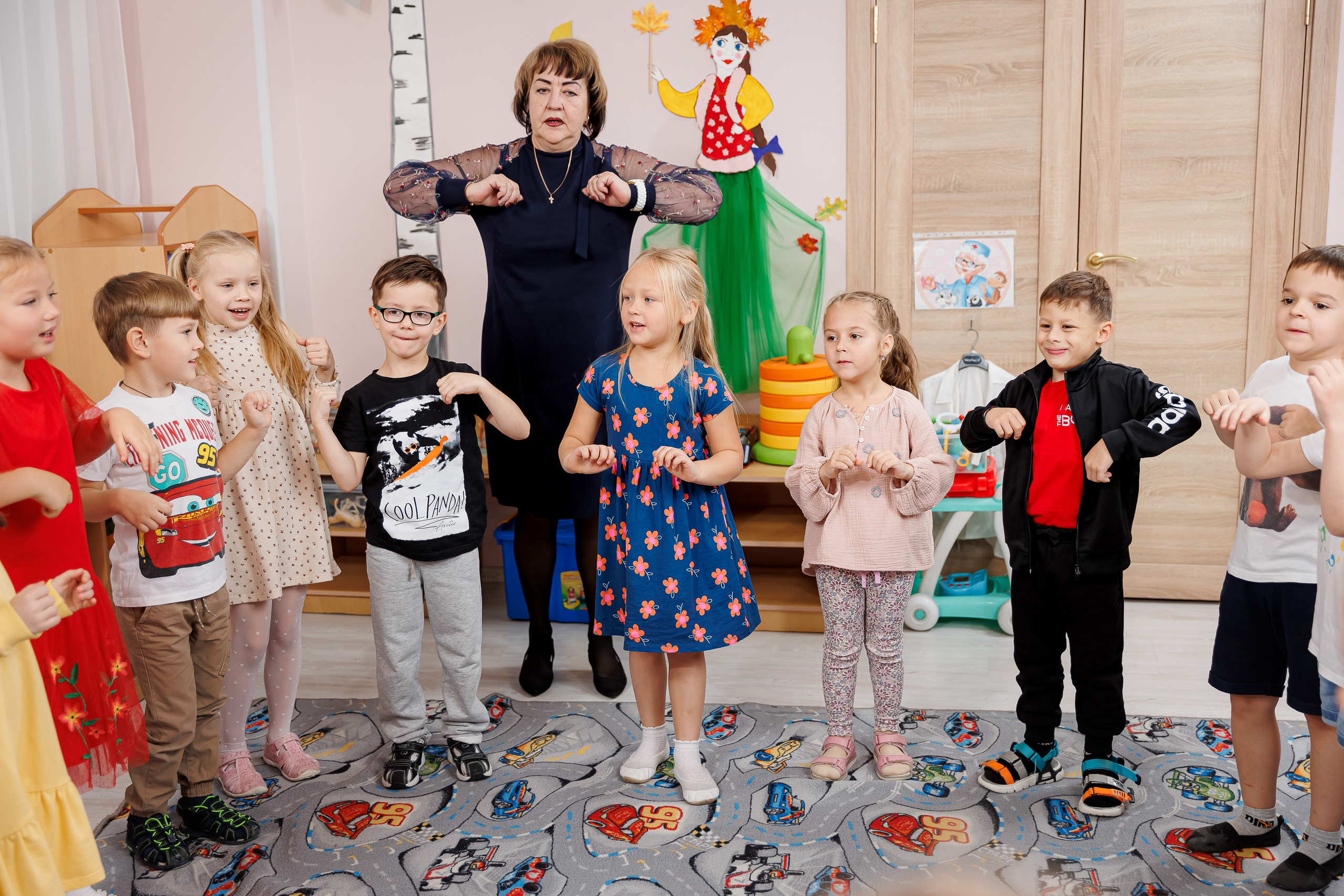 День в саду. Семейный и детский фотограф Комина Елена, Власиха, Одинцово