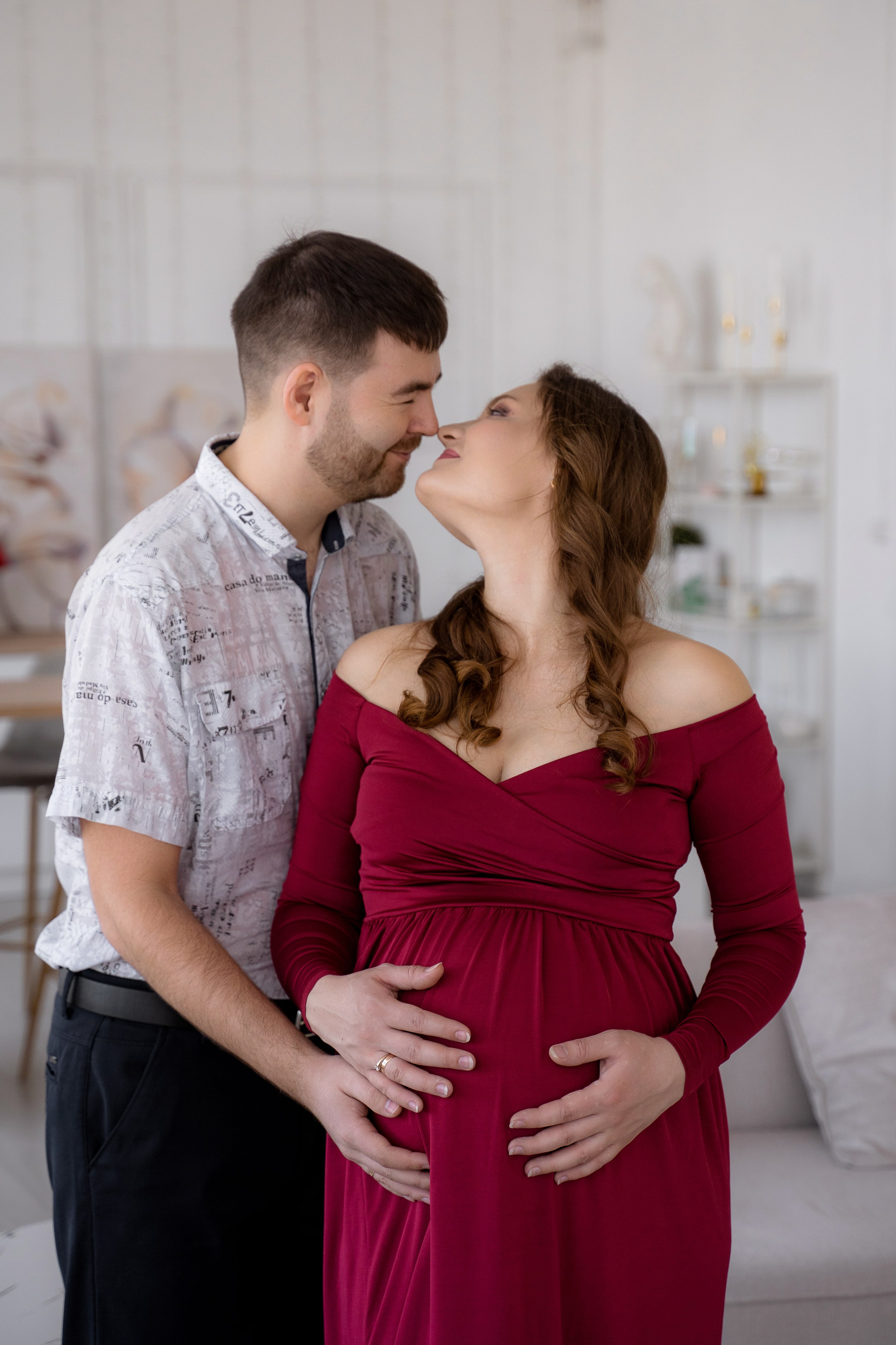 Беременность Люкс. Фотостудия Малина в городе Улан-Удэ. Фотограф Ирина Жарникова