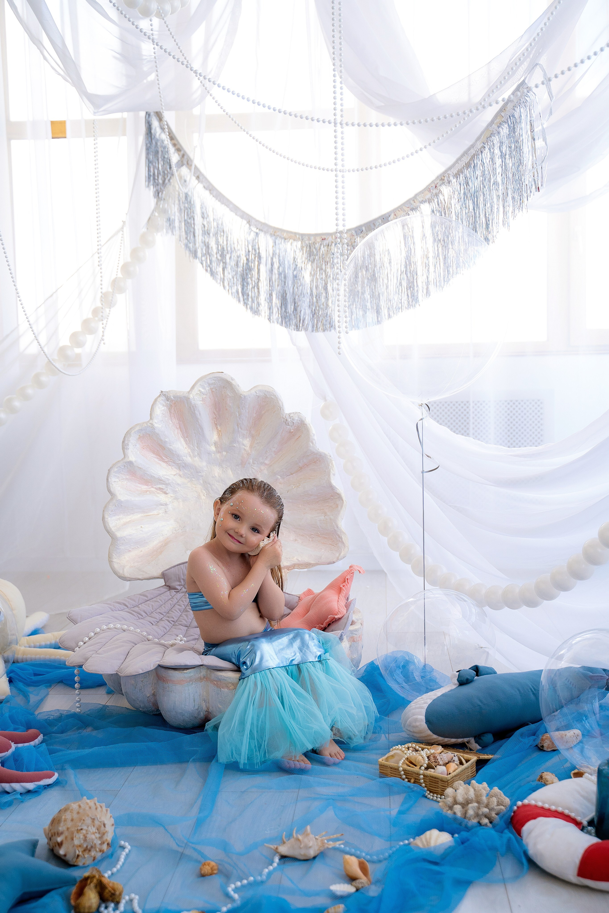 Русалочка. Фотостудия Малина в городе Улан-Удэ. Фотограф Ирина Жарникова