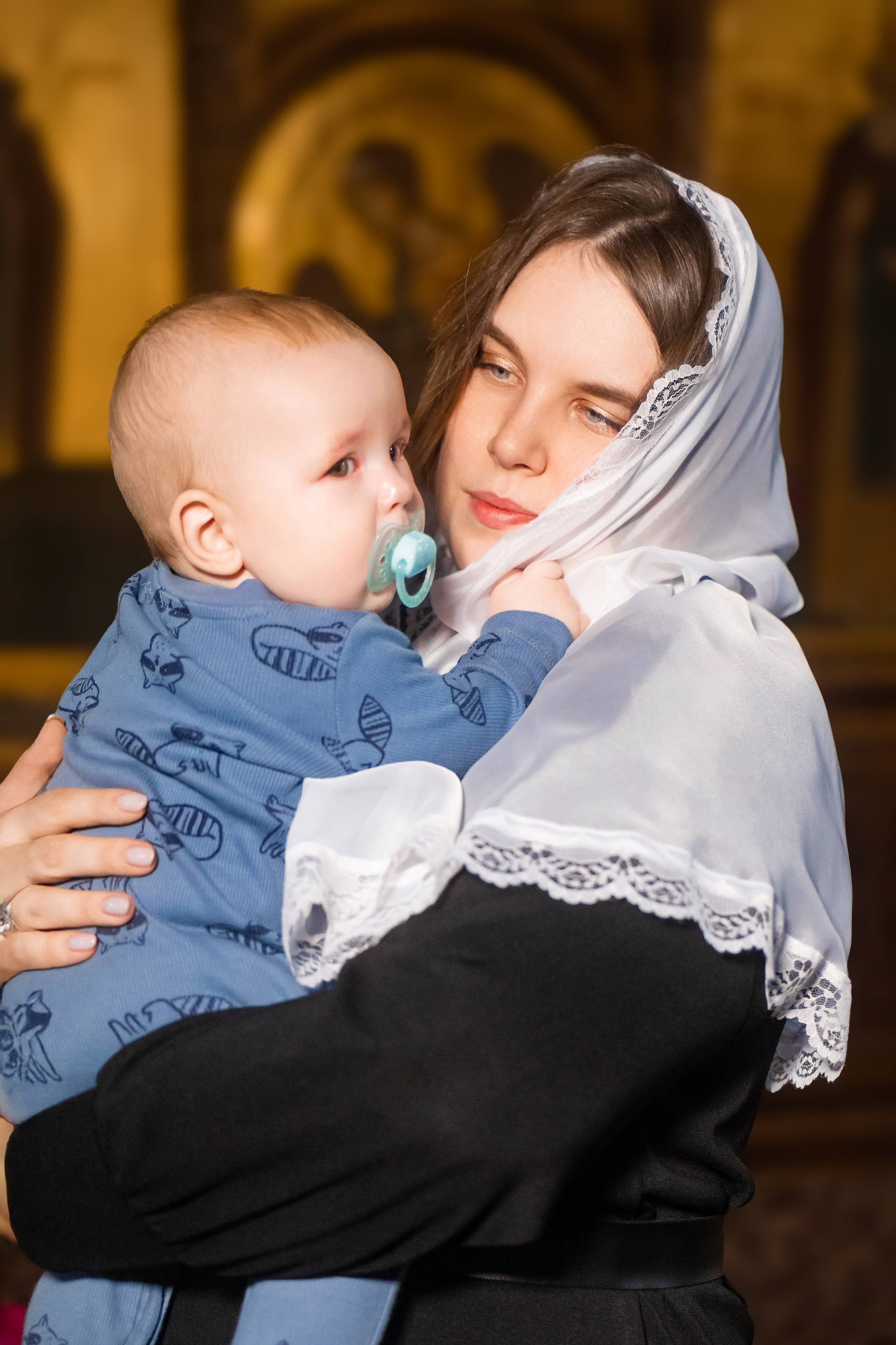 Крещение в храме возле Рио. Фотограф Белгород