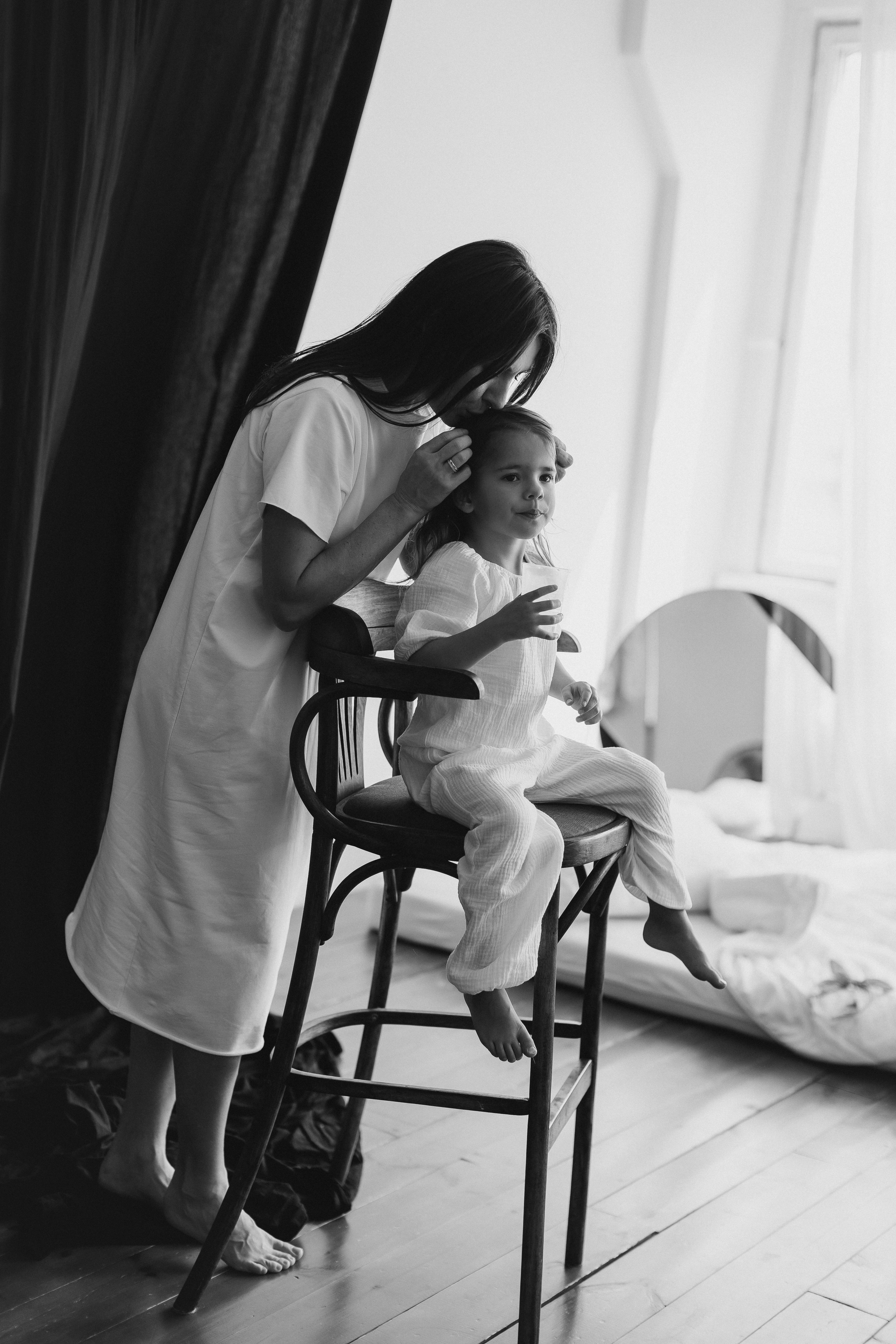 Мама и девочки. Евгения Пелипас