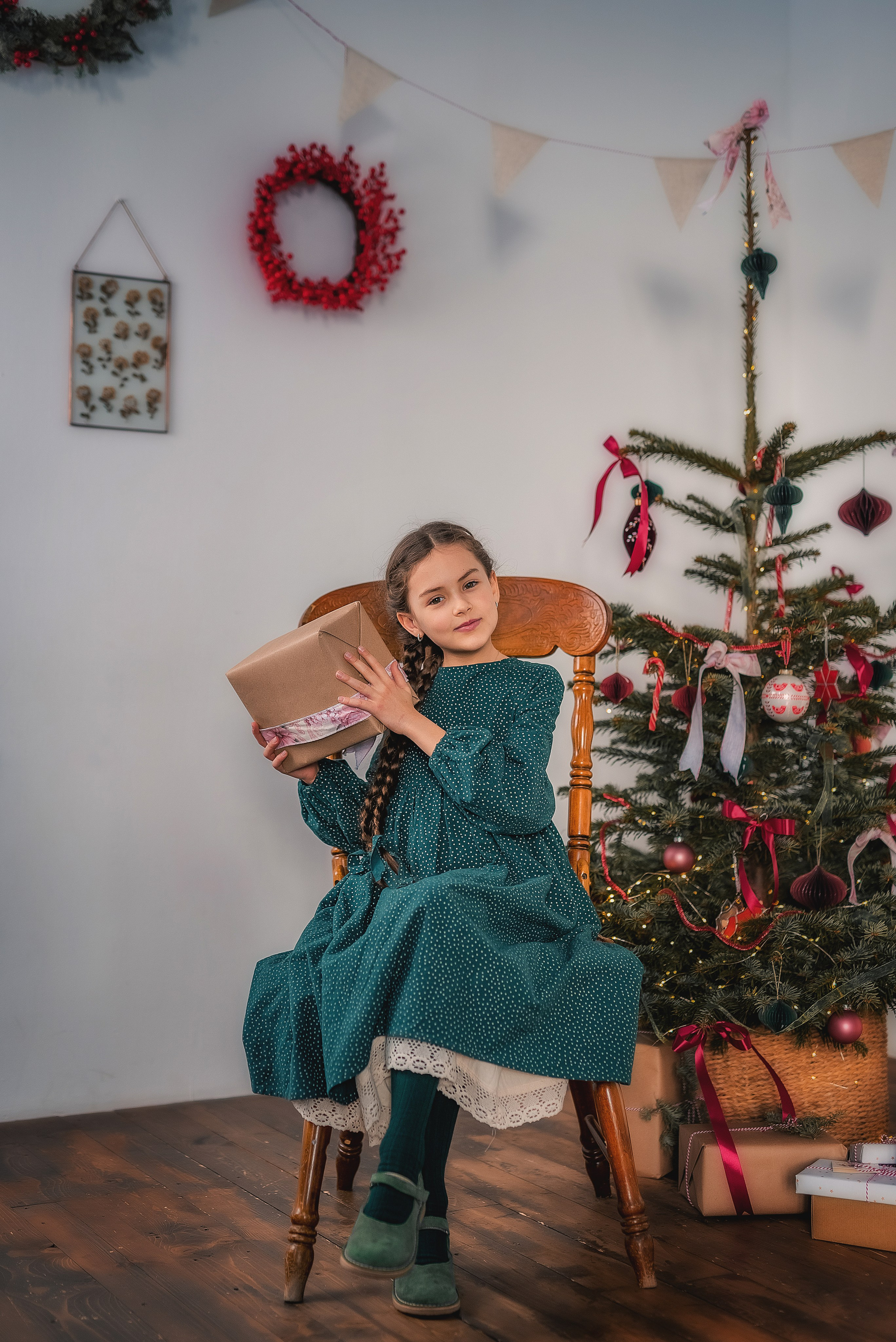Рождественское утро. Семейный, детский фотограф в Воронеже Анна Никитина