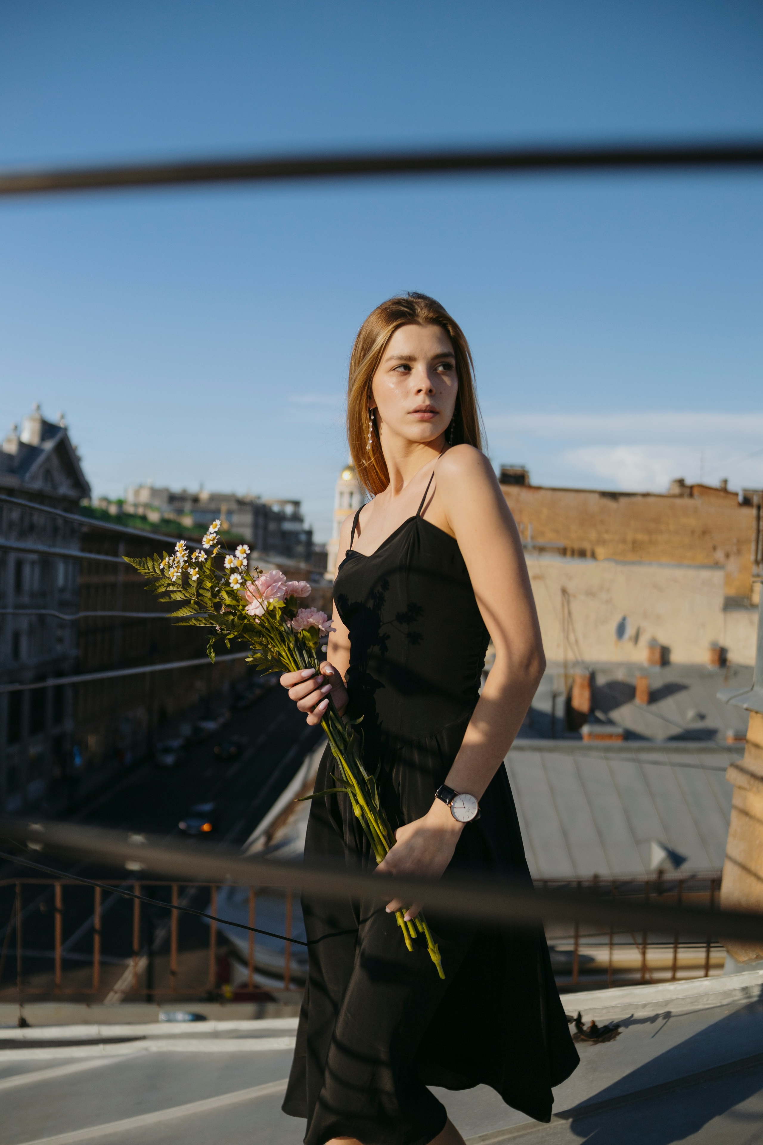 Фотосессия на крыше в Санкт-Петербурге. Портретный Фотограф Александр «Konevtsoph» В Санкт-Петербурге