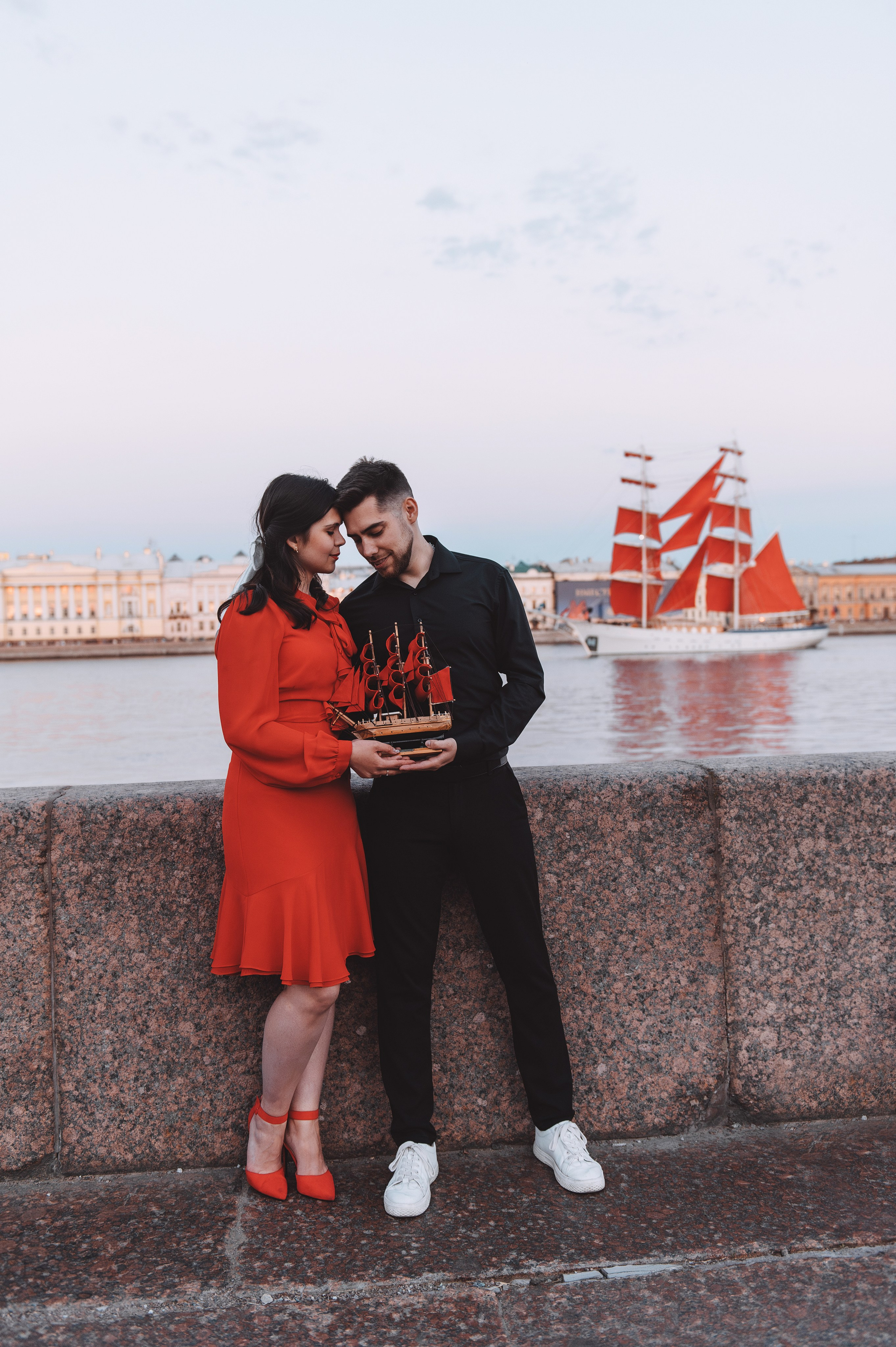 Алые паруса. Карина и Максим. Свадебный и семейный фотограф в Санкт-Петербурге — Мария Черепанова