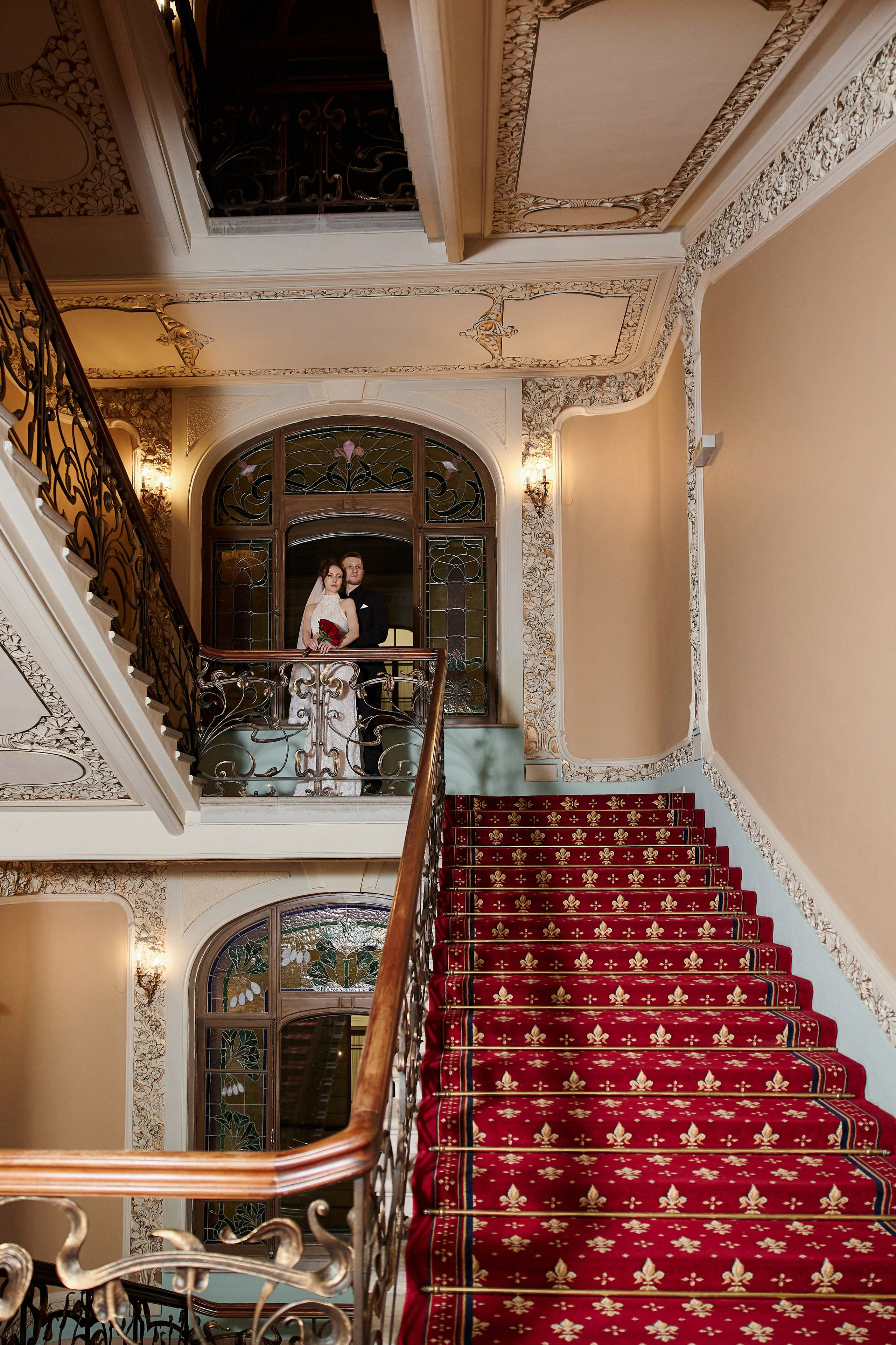 Анастасия и Никита. Роспись в гостинице «Националь». Свадебный фотограф в Москве и Подмосковье