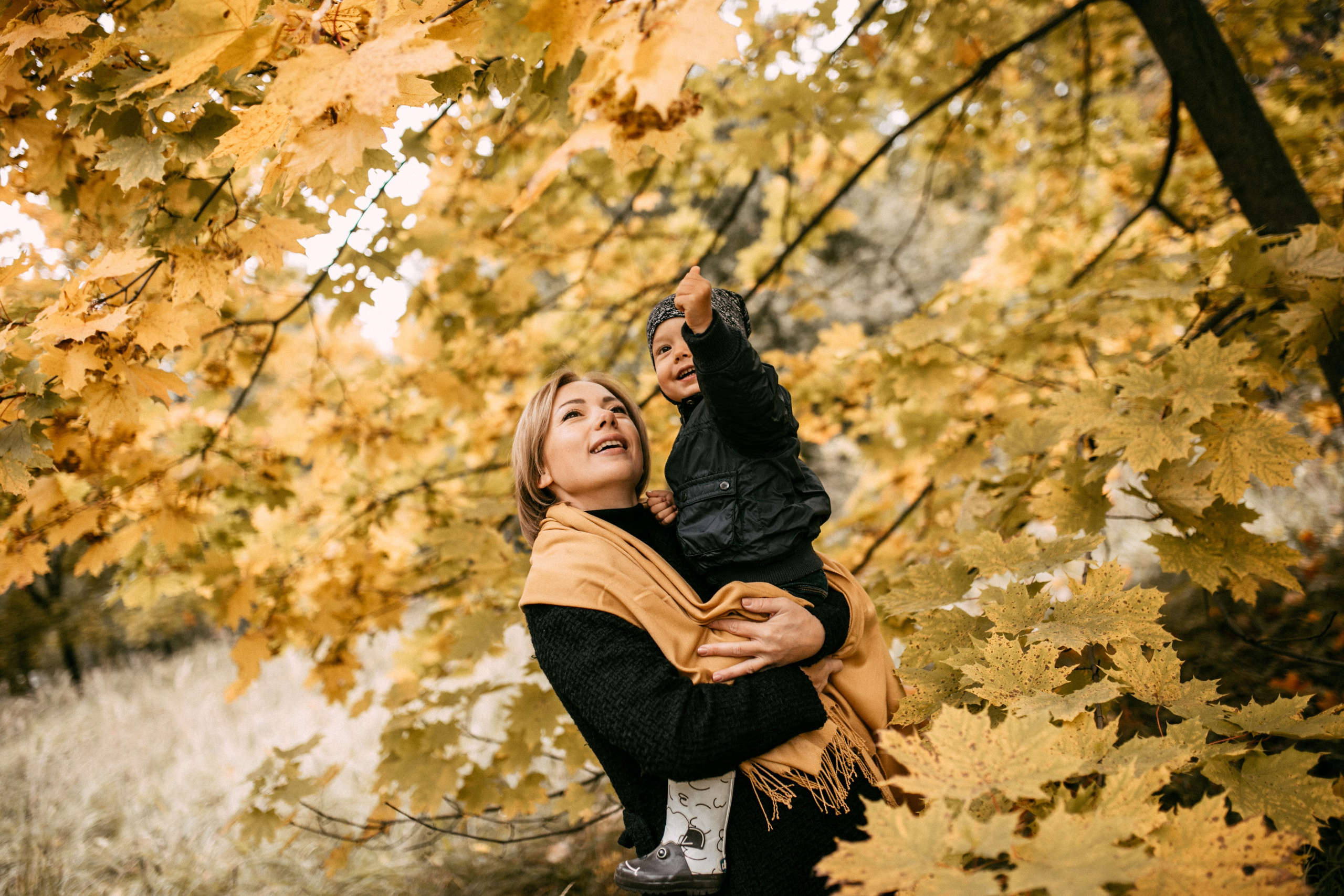 Осенняя семейная фотосъемка. Фотограф Лебедева Наталья