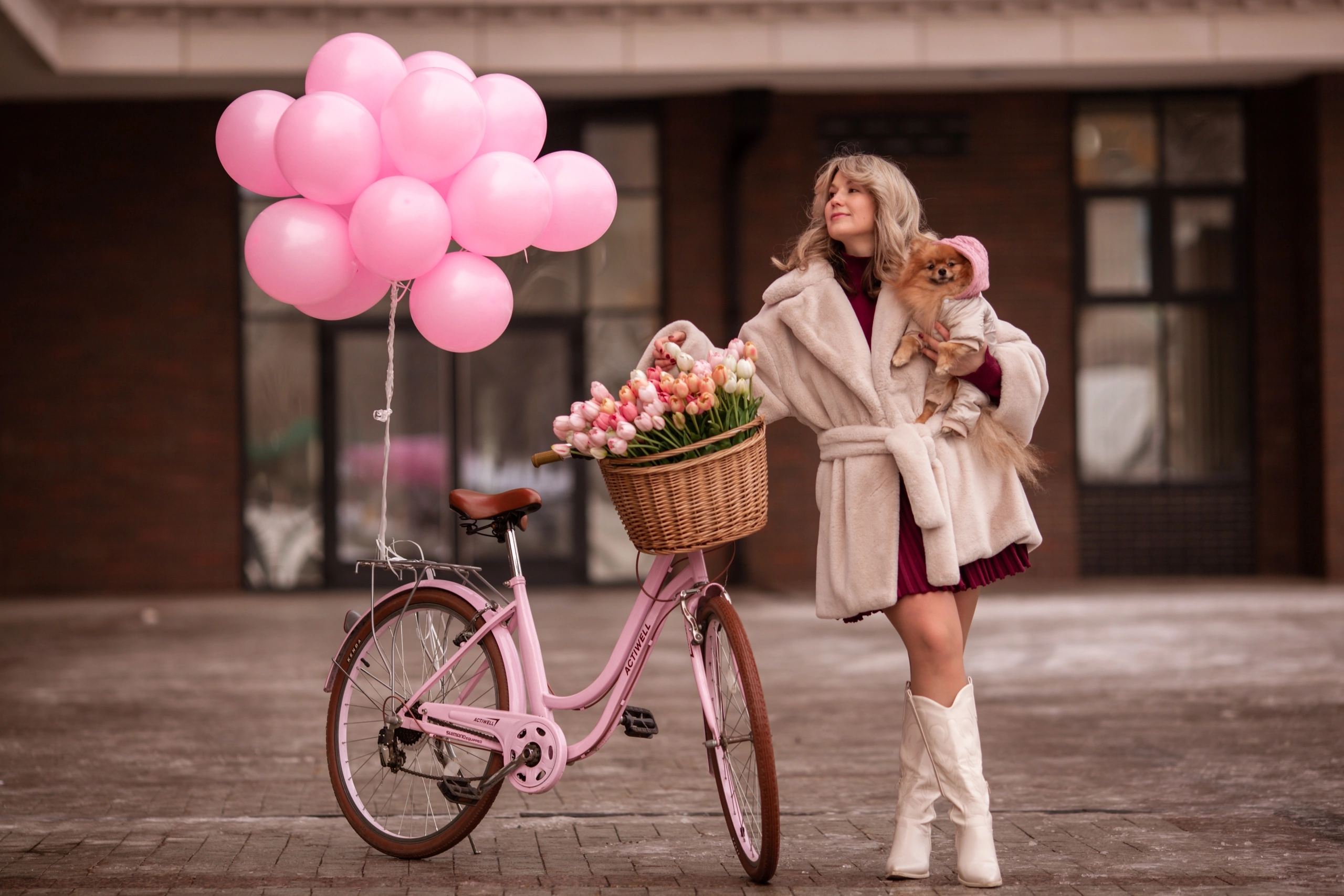 Розовый велосипед. Фотограф Ольга Бобб Нижний Новгород