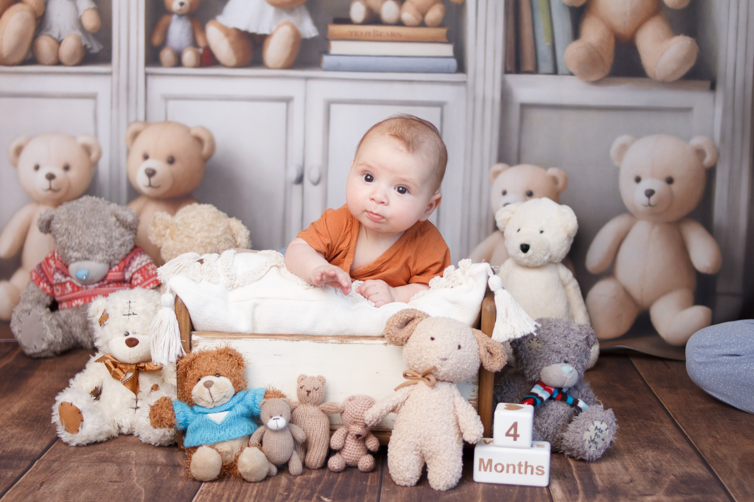 Тимурчик 4 месяца. Первый кадр | newborn фотограф | Всеволожск