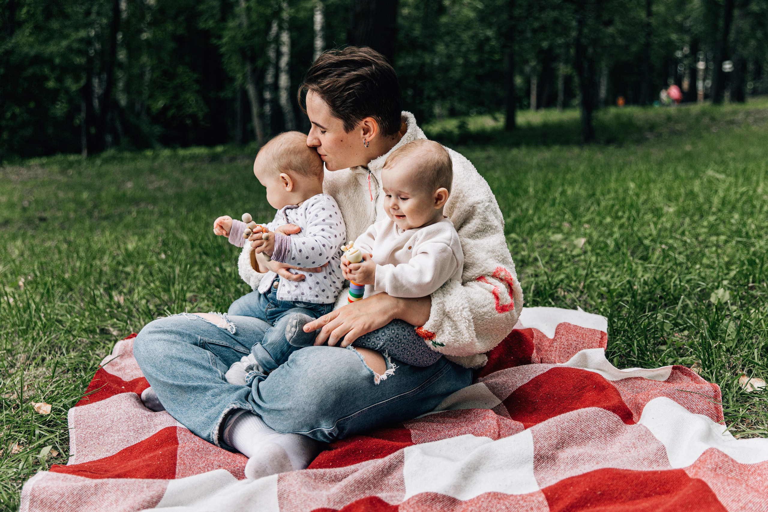 Аня, Вера, Кира и мама. Фотограф-анималист в Москве Соломонова Варвара