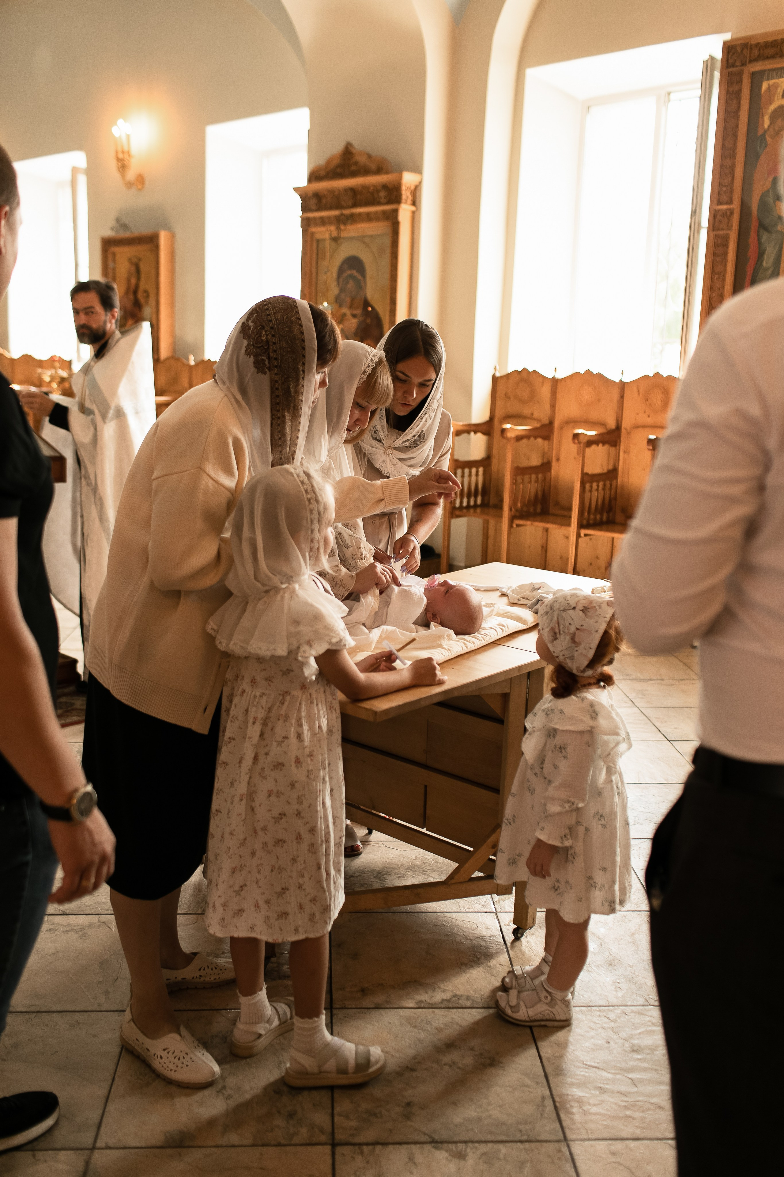 Крещение Анастасии. Свадебный и Семейный фотограф в Москве Александра Вайпер