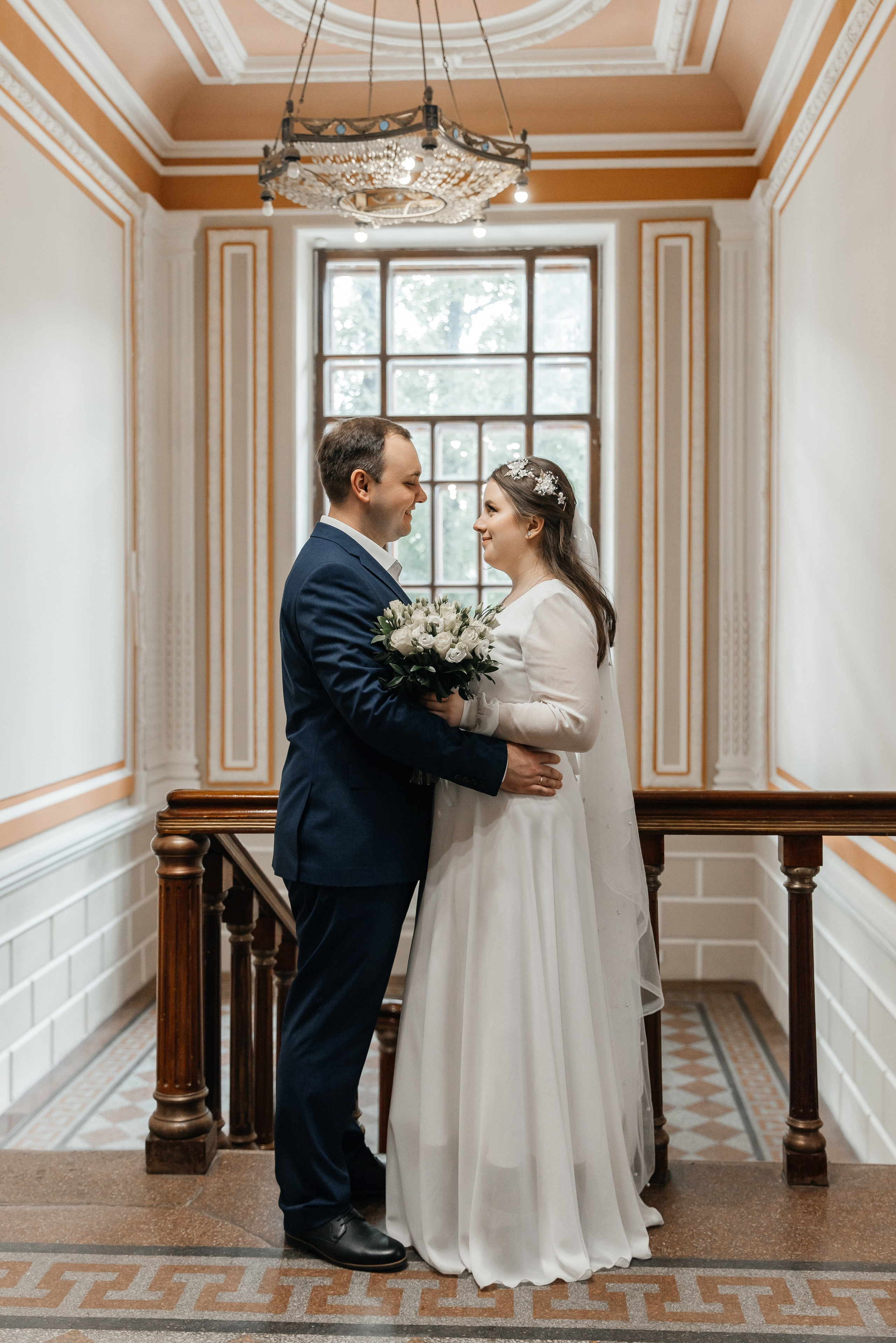 Анастасия и Никита | Библиотека им. Боголюбова. Фотограф Москва Шептаев Артём