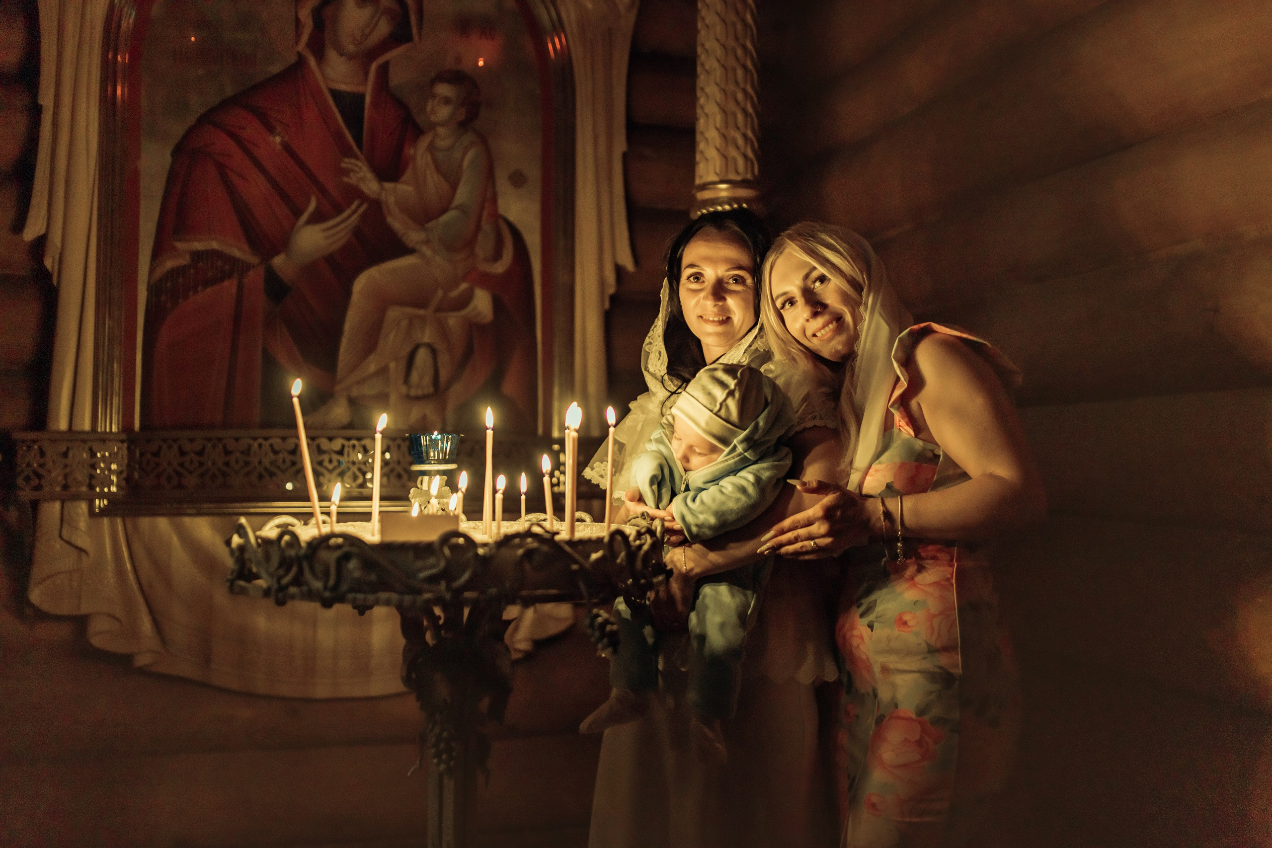 Крещение Михаила, храм Святой Троицы, июнь 2025