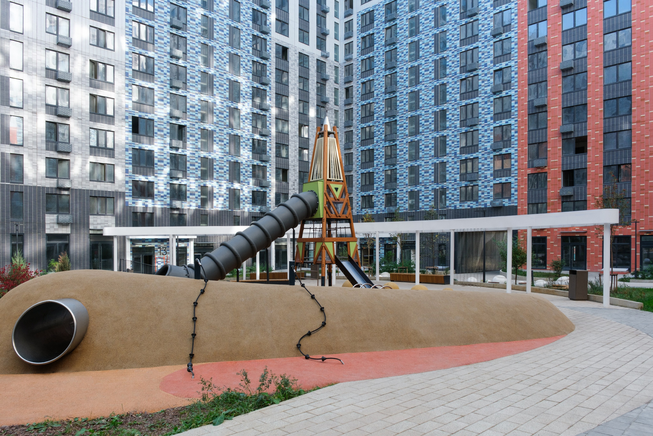 Жилой комплекс «ЭкоВидное 2.0» | Бюро А4 | 2025. Михаил Мулач | Архитектурный фотограф