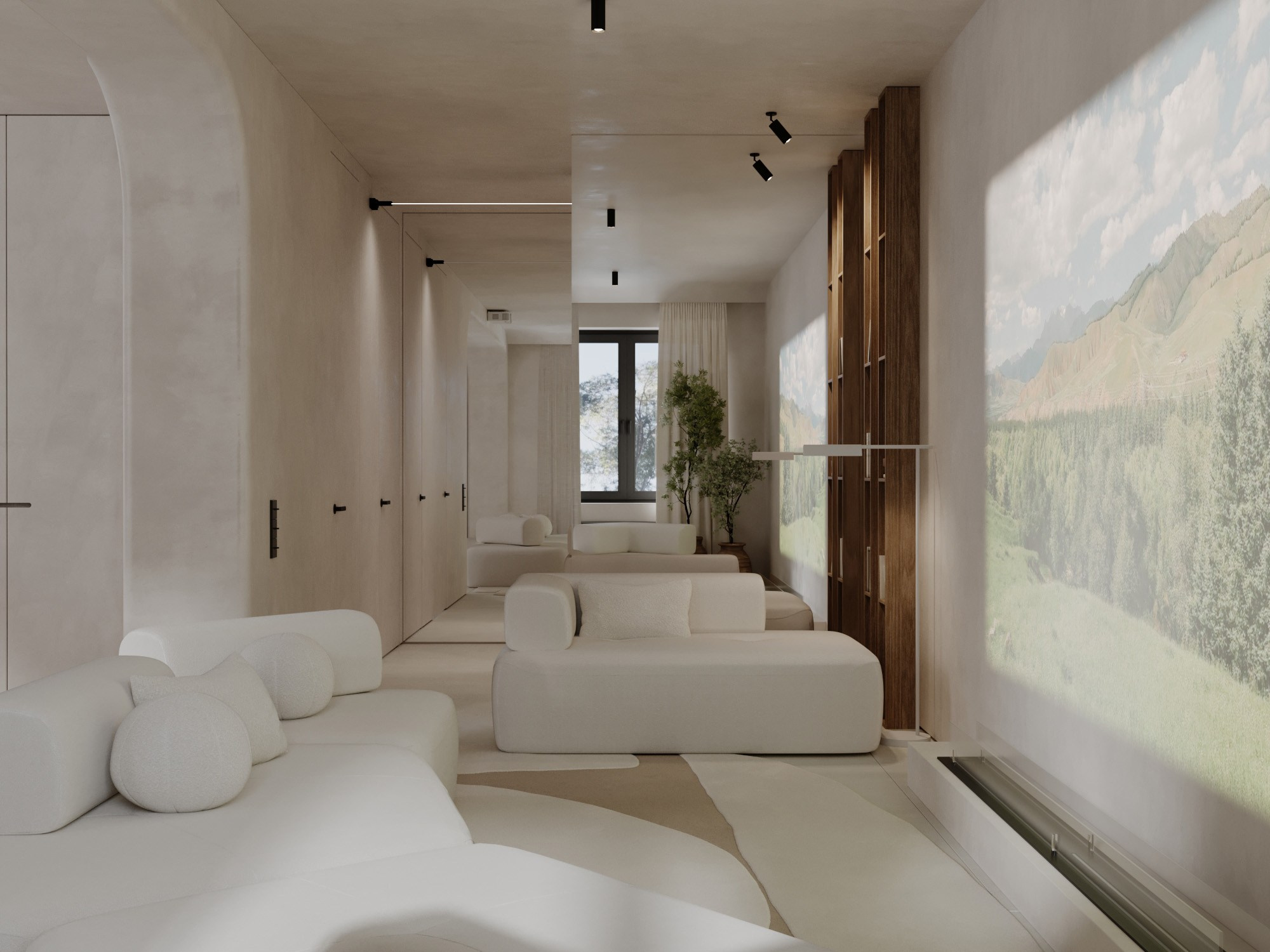 Дизайн-проект квартиры в Астрахани. Главная