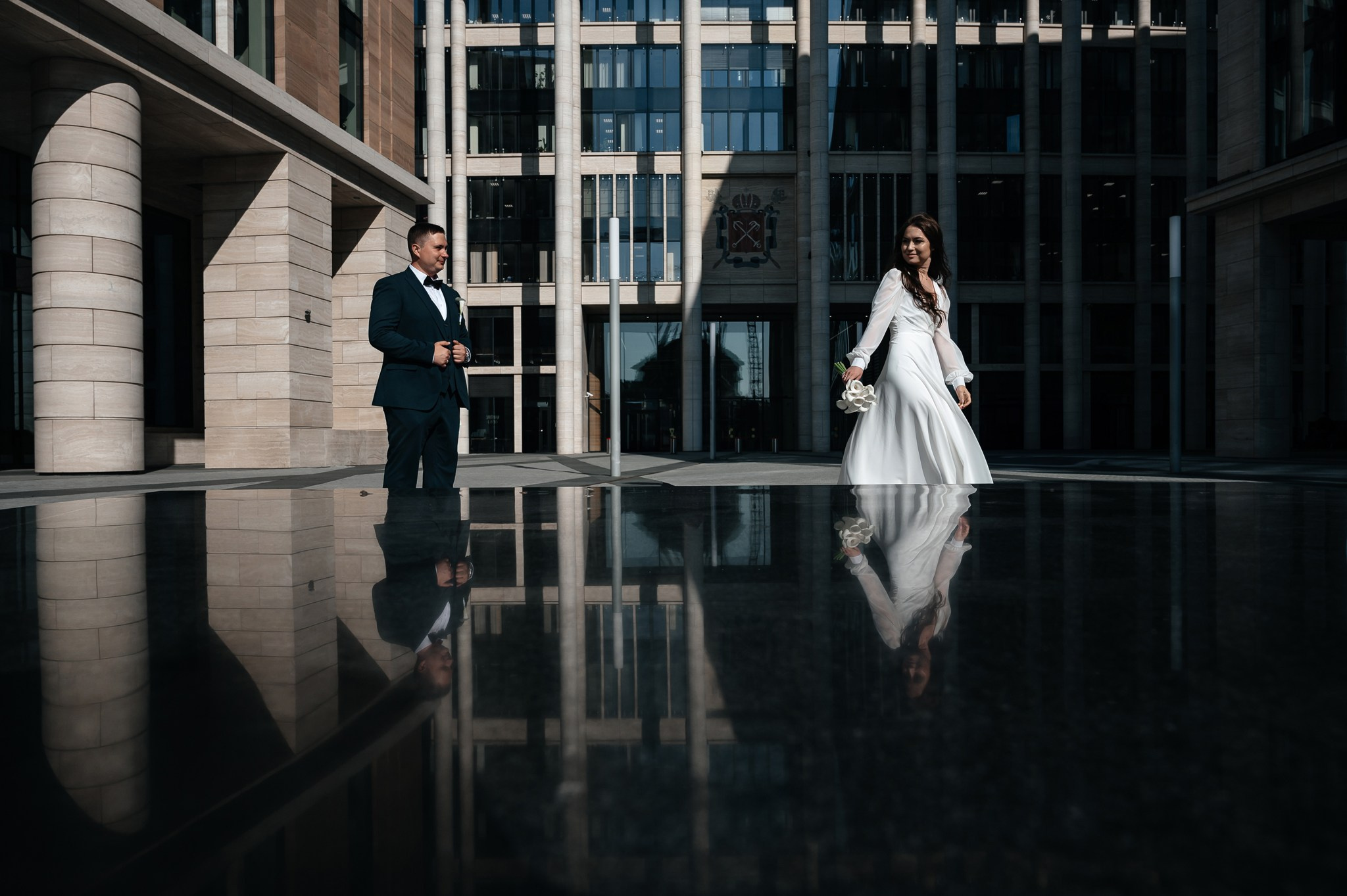 Приезжие молодожены. Свадебный и семейный фотограф из Санкт-Петербурга Климов Анатолий