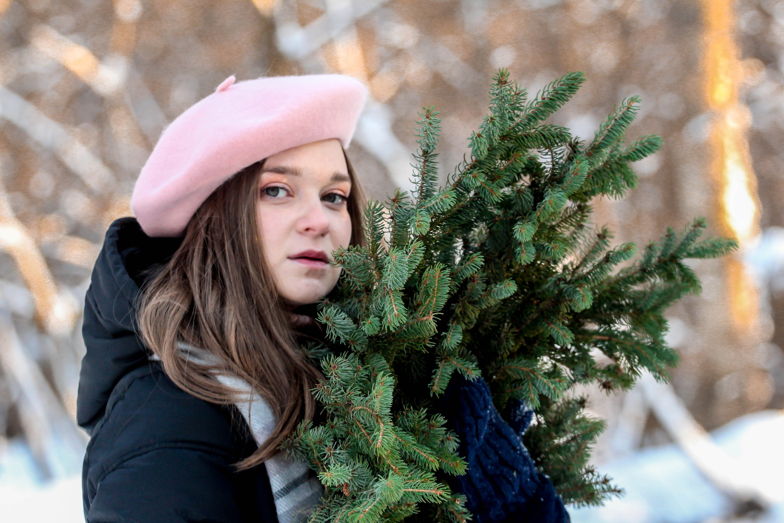 Зимняя прогулка Оли. Виктория Шишкова свадебный фотограф Москва и МО (Балашиха, Щелково)
