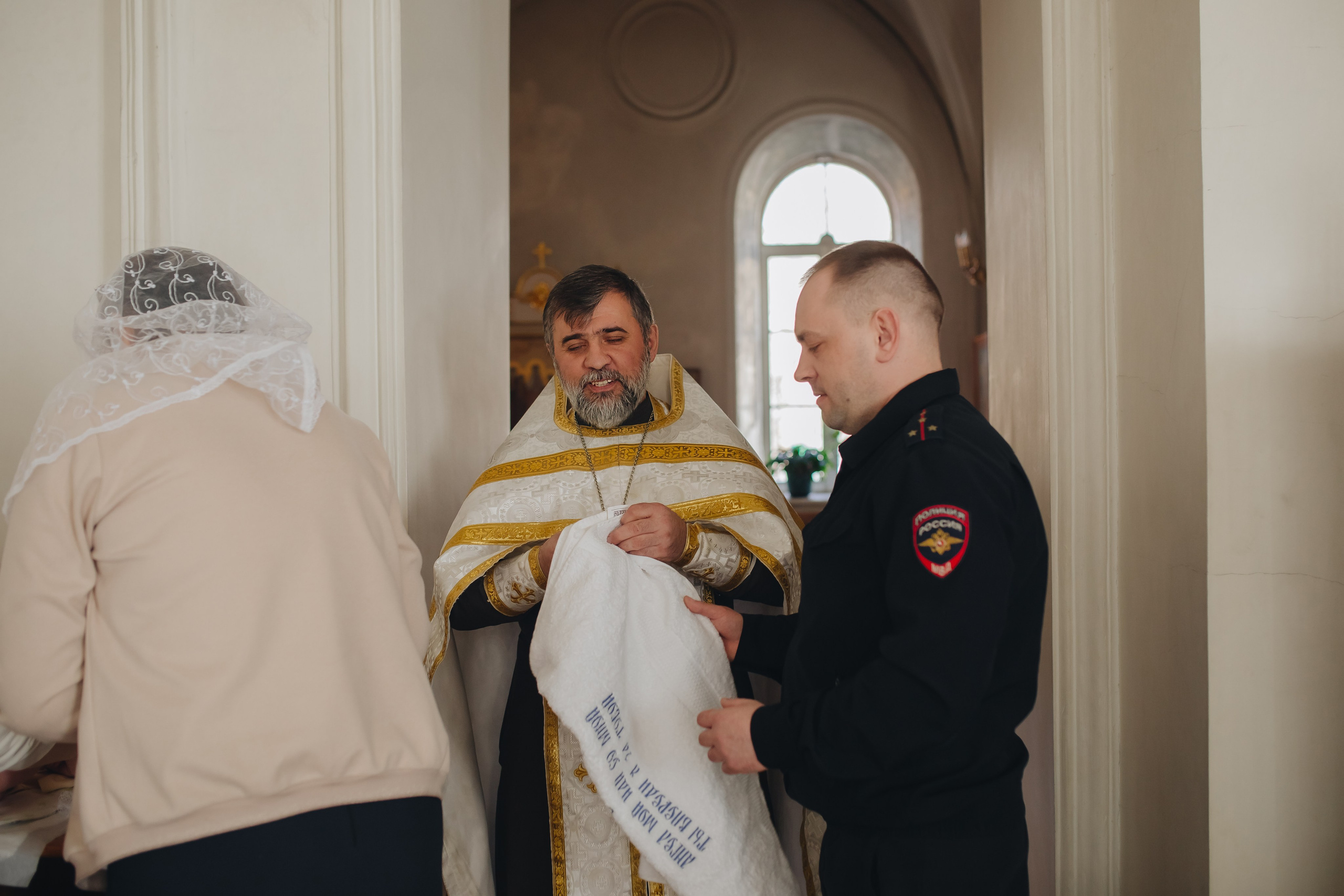 Крещение в светлом Храме. Семейный и детский фотограф в Москве Дорогова Екатерина